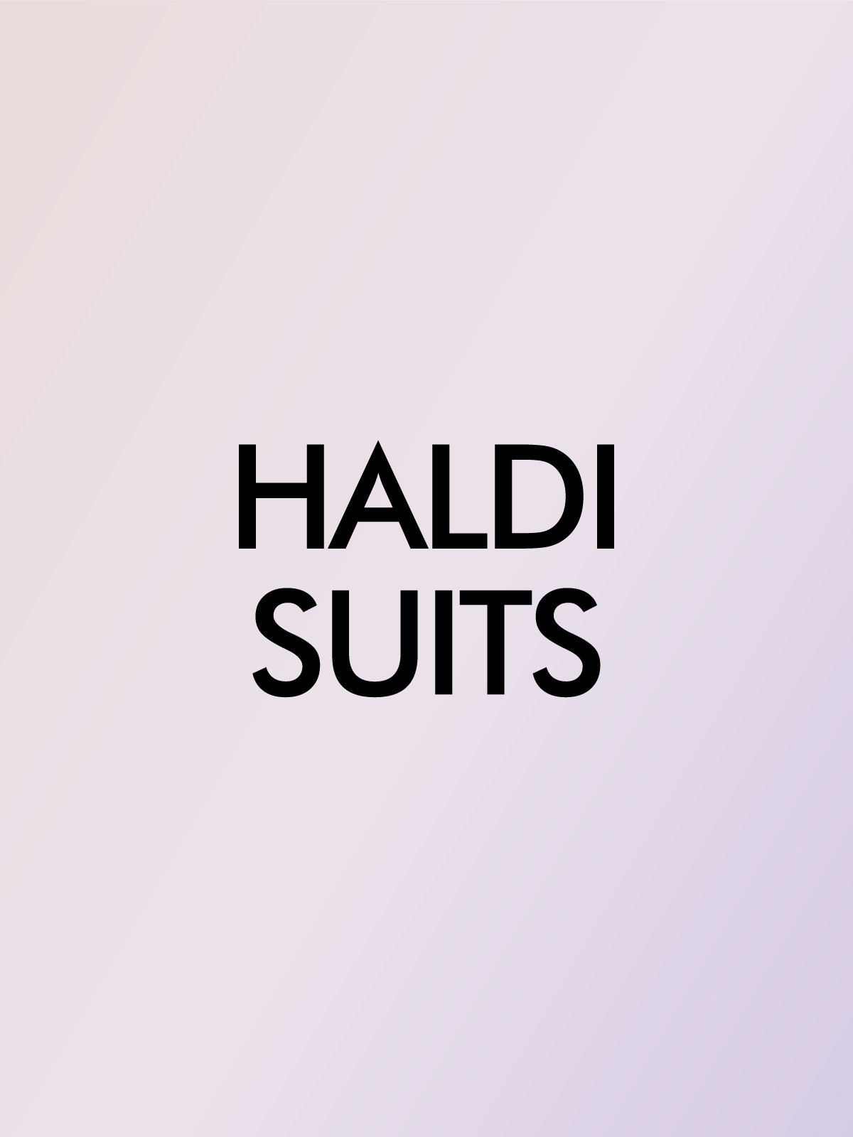 HALDI SUITS