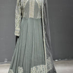 Traditional Anarkali with Ruffels