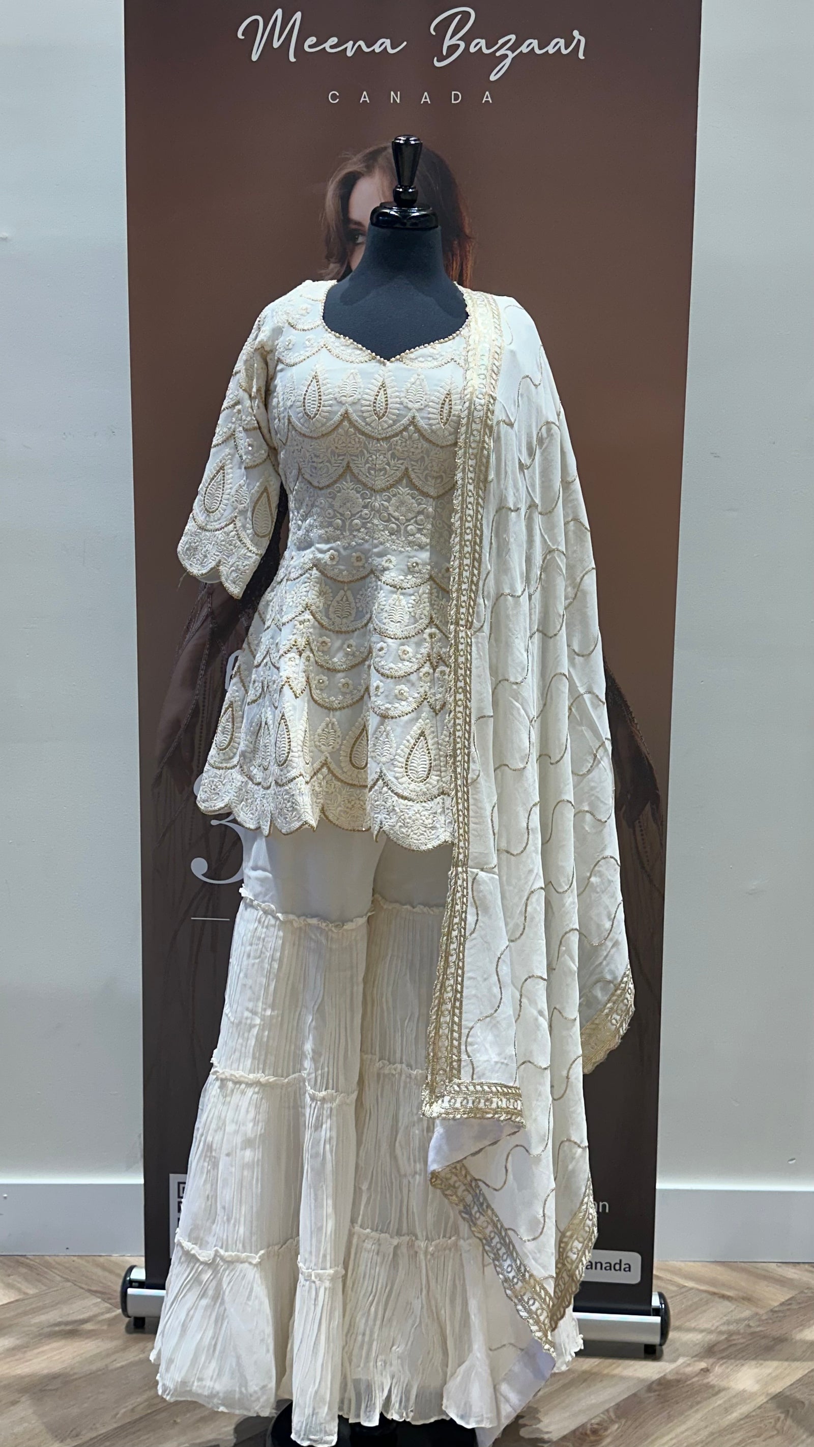 Classic Couture Sharara Suit
