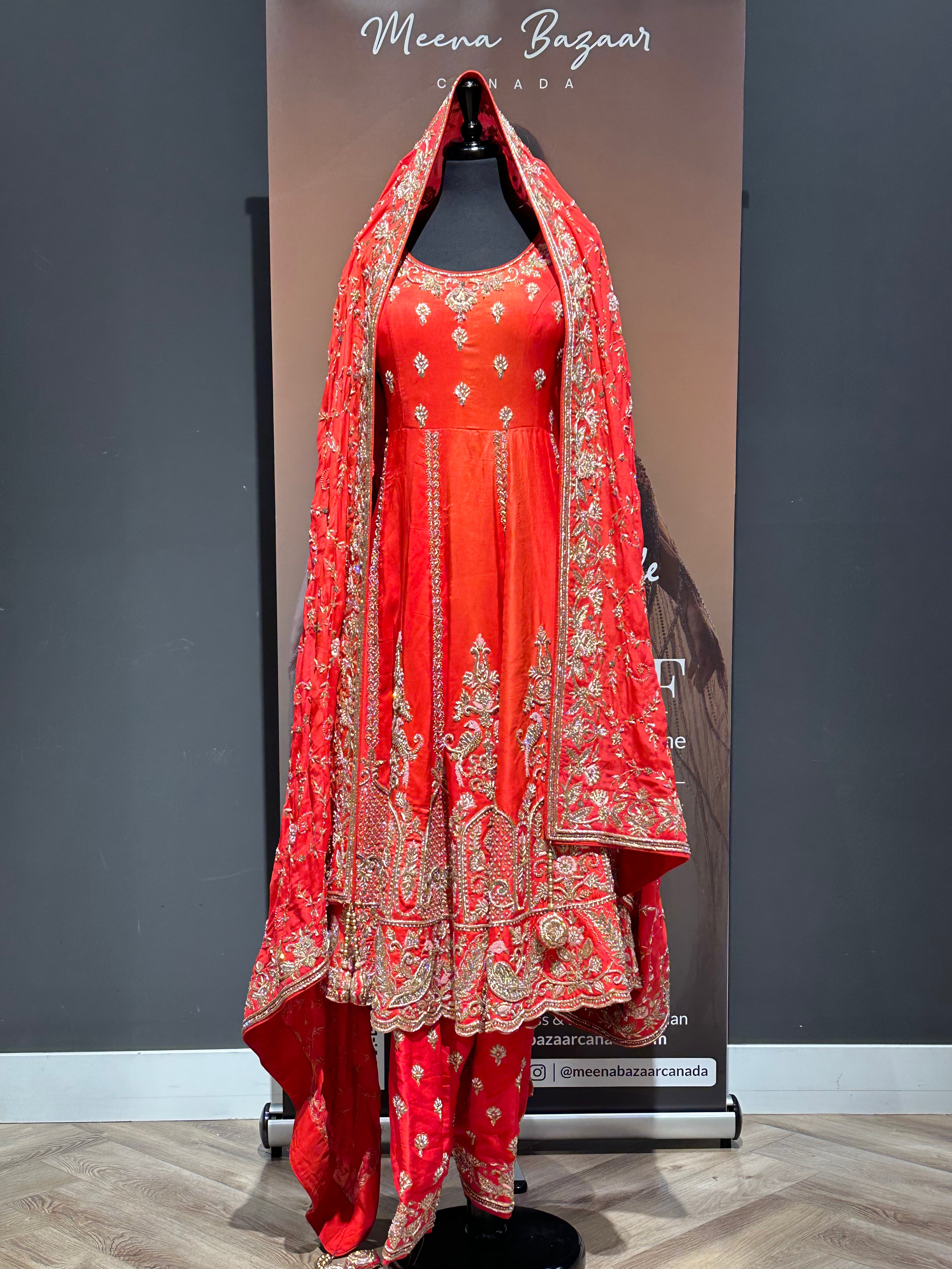 Bridal clearance anarkali suit