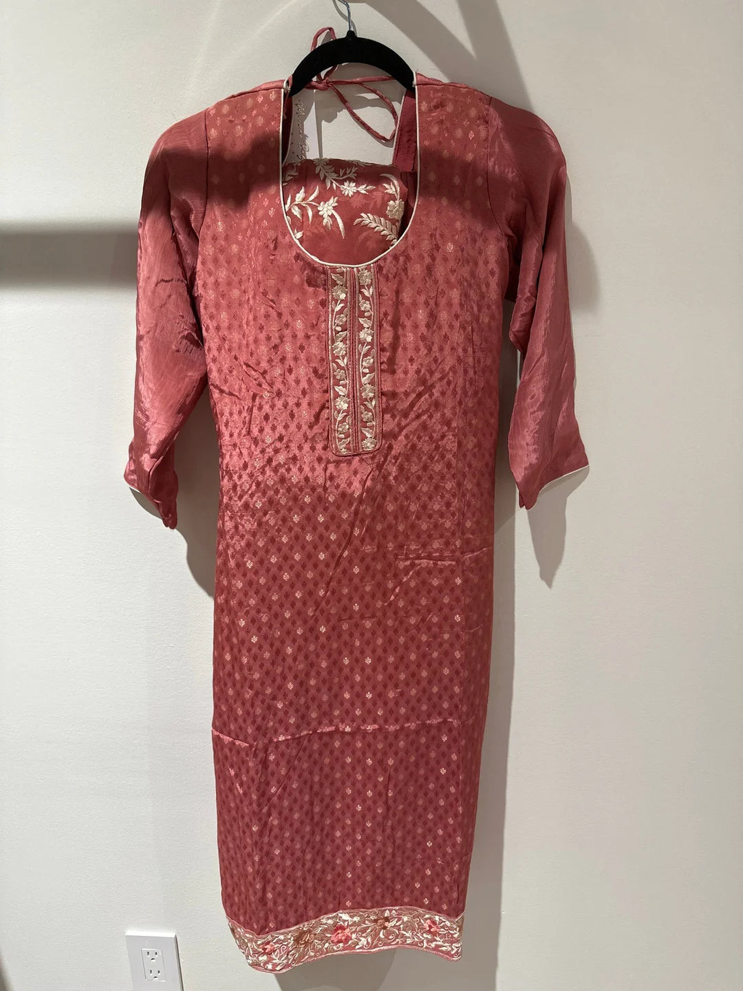 Pink Plazzo Pant Suit for Women.