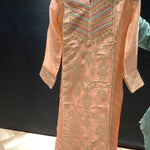 Peach Sharara Suit for Women.