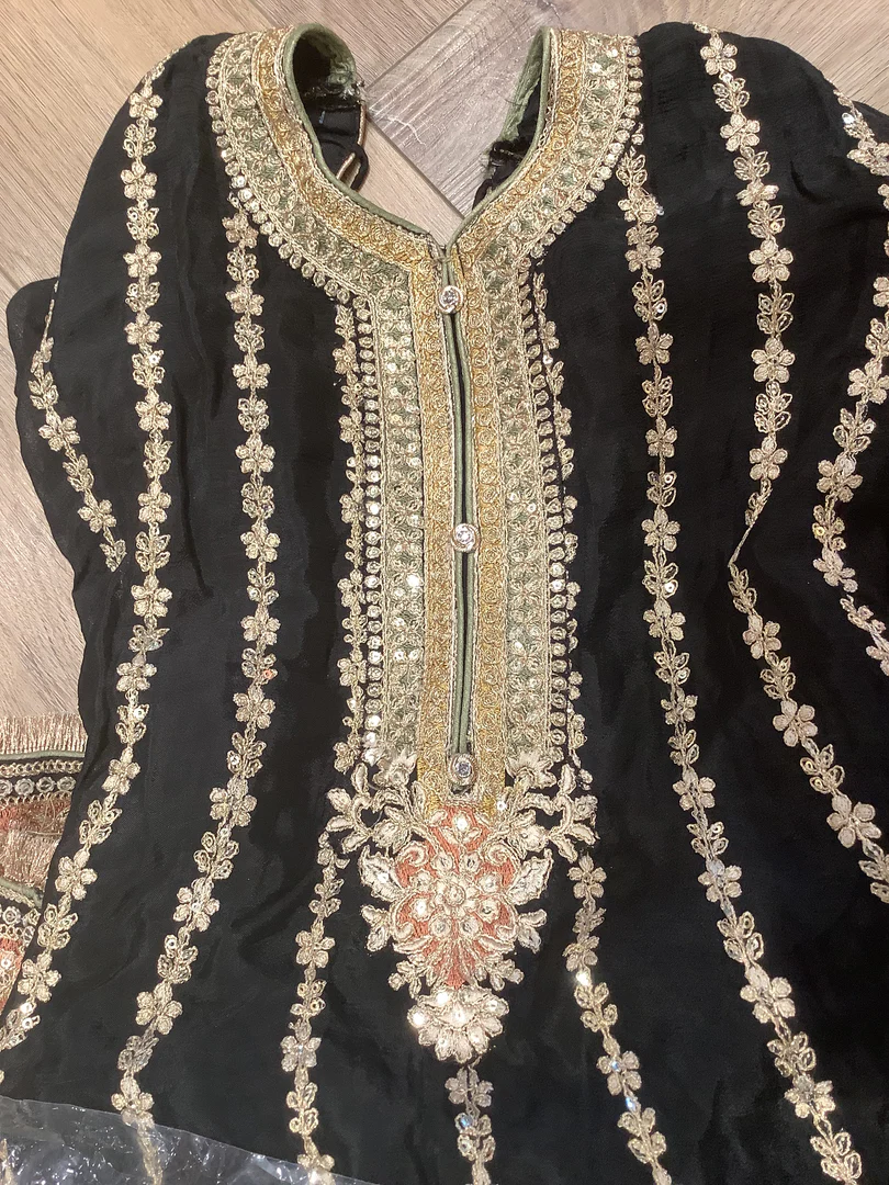 Plazo sales with anarkali