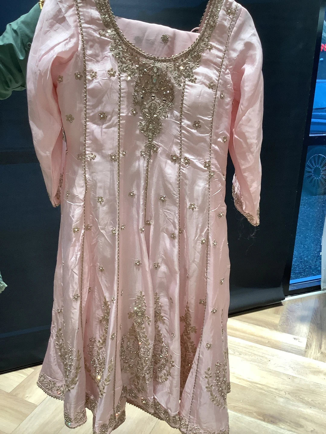 Pink 2025 frock suit