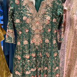 Embellished Anarkali with Sharara Suit
