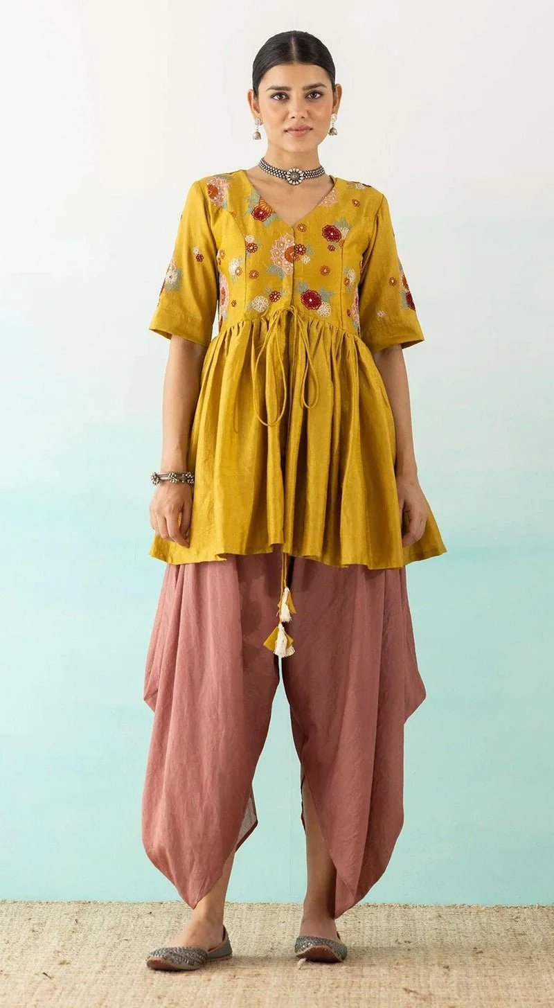 New dhoti kurta girl online