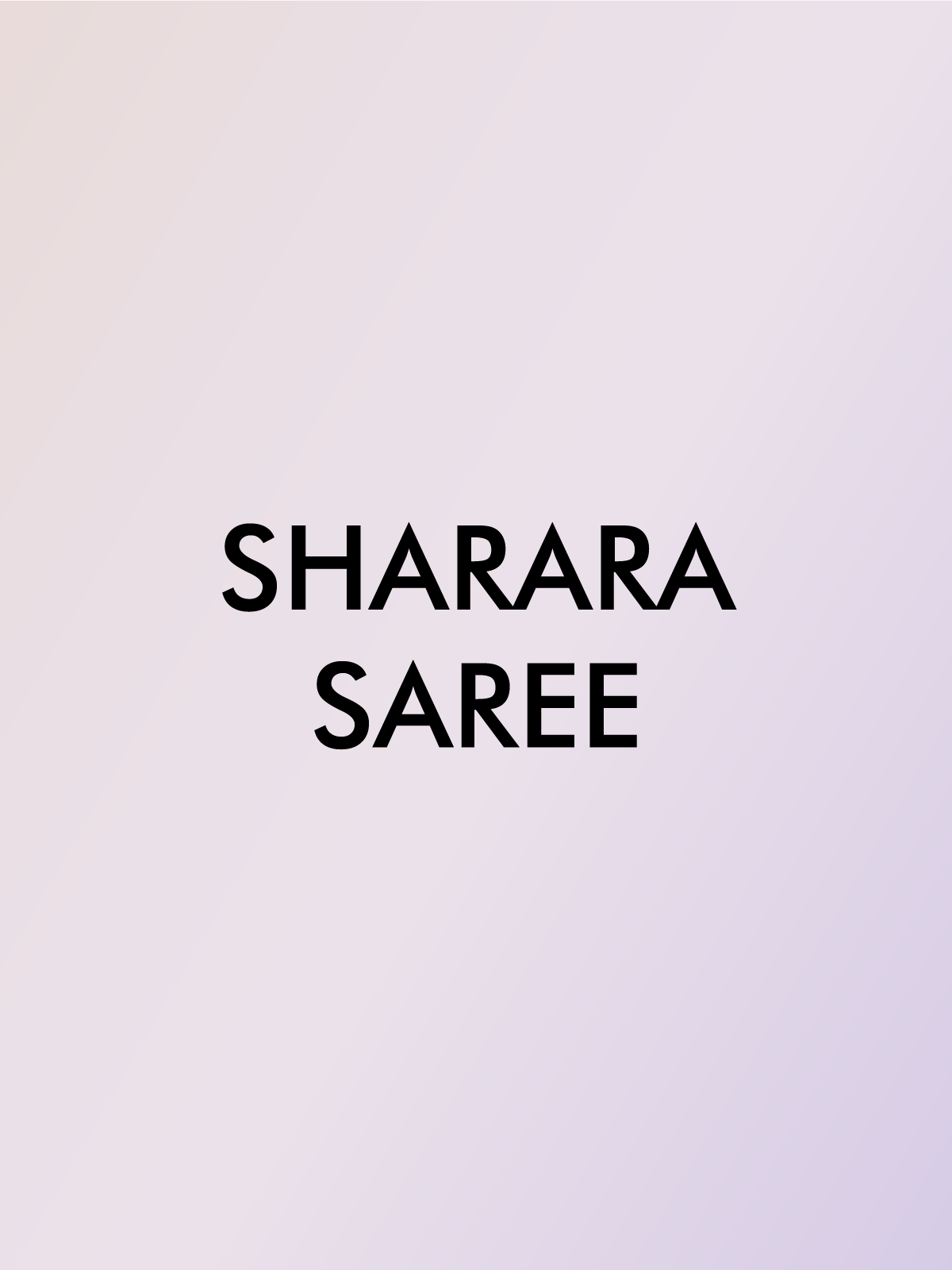 SHARARA SAREE