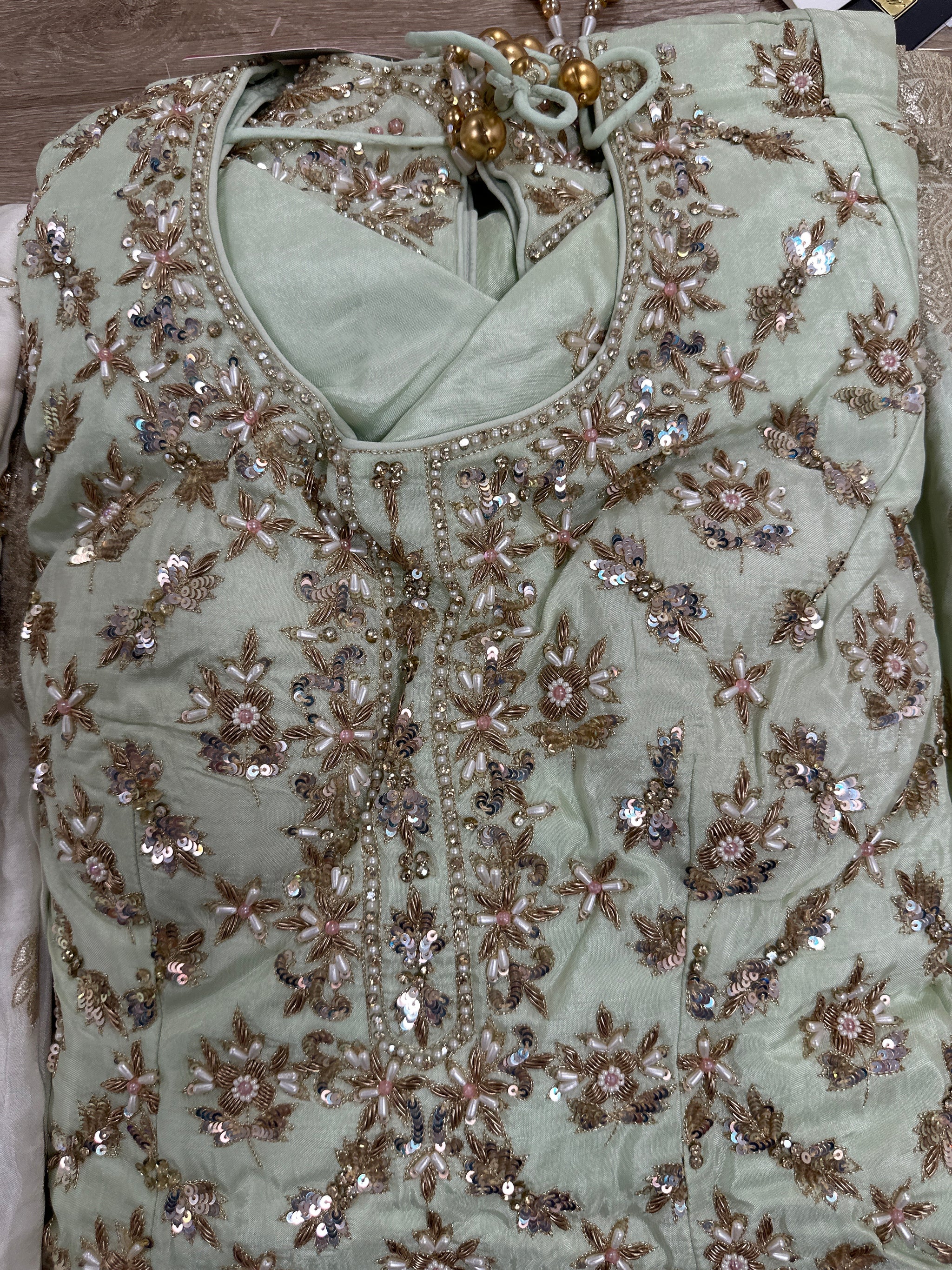 Embroidery Gharara Suit