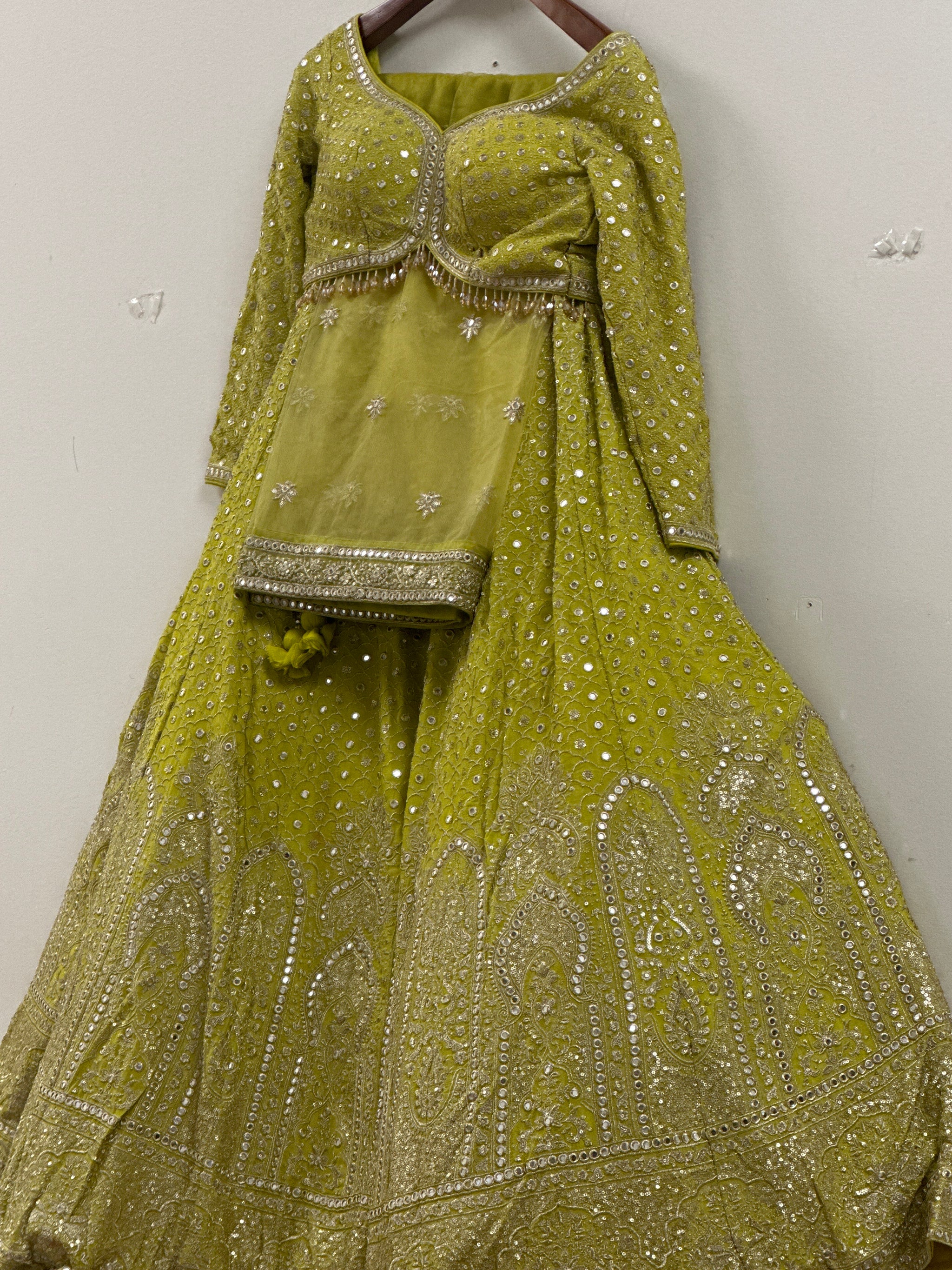 Mirror Work Lehenga