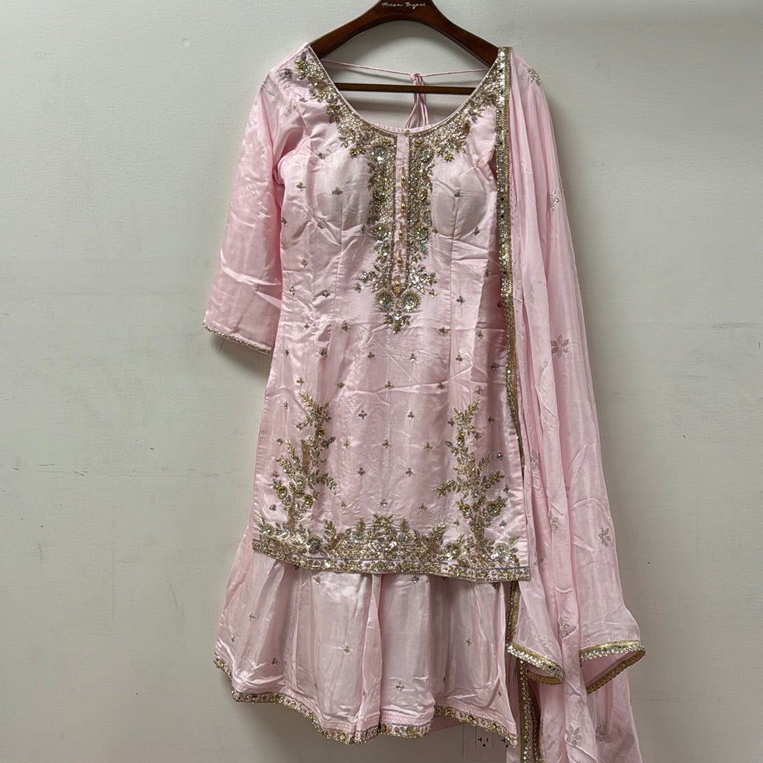 Delightful Sharara Suit