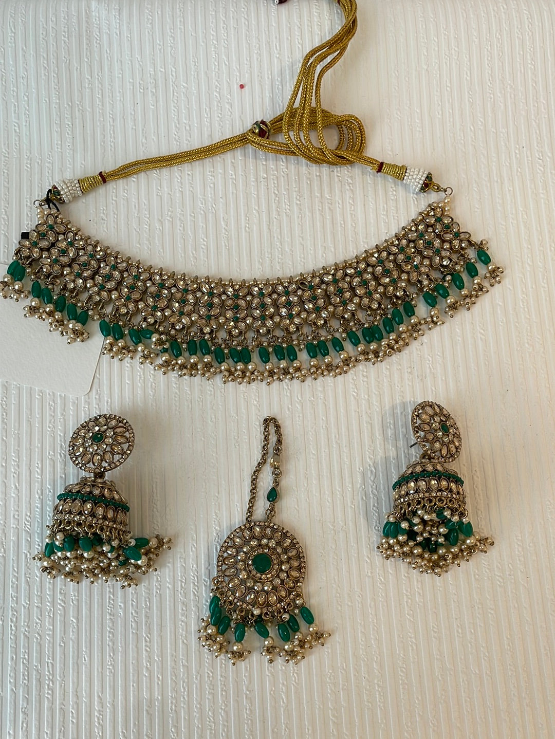 Pearl And Kundan Choker Set