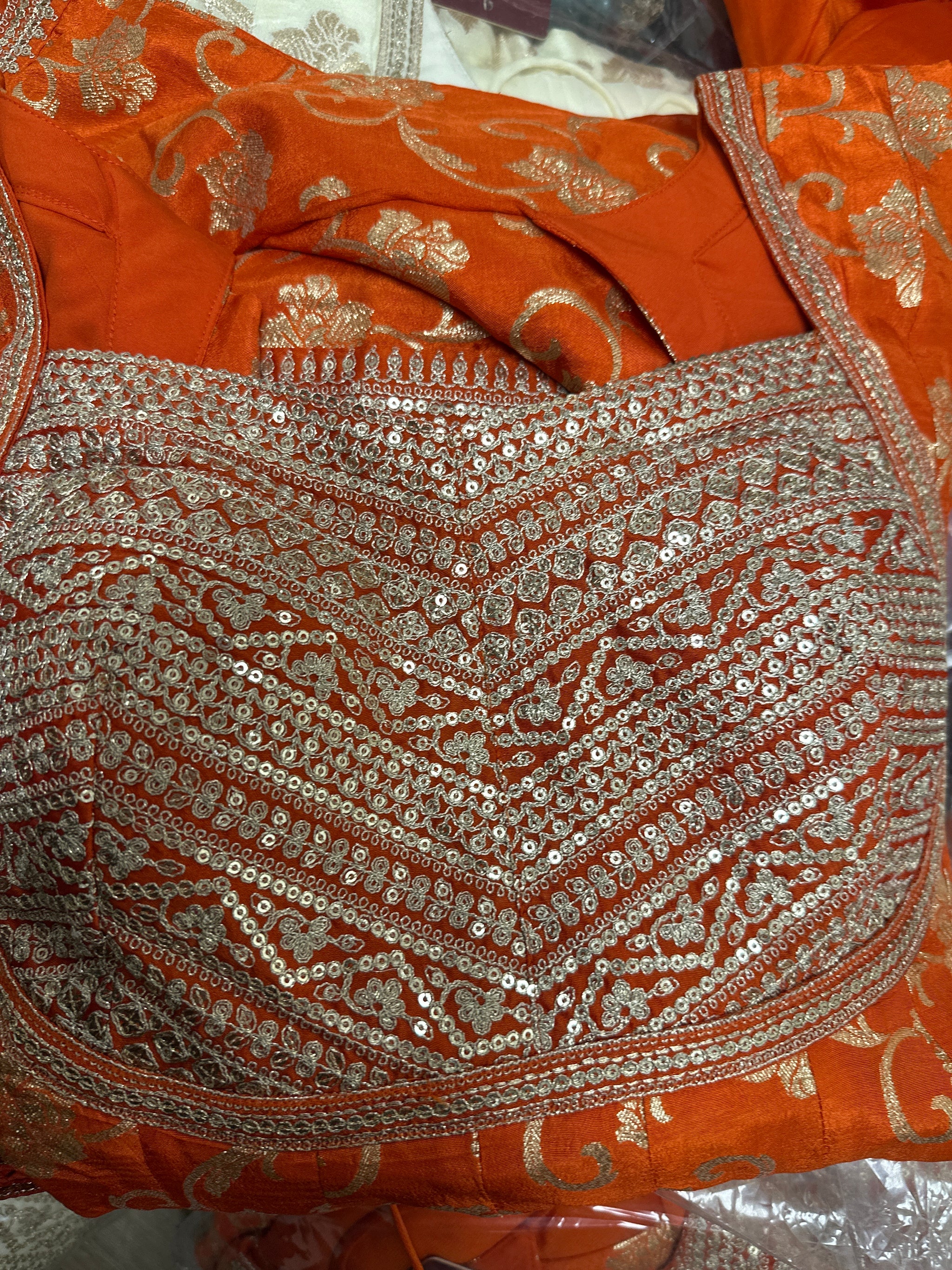 Banarasi Anarkali with Sharara