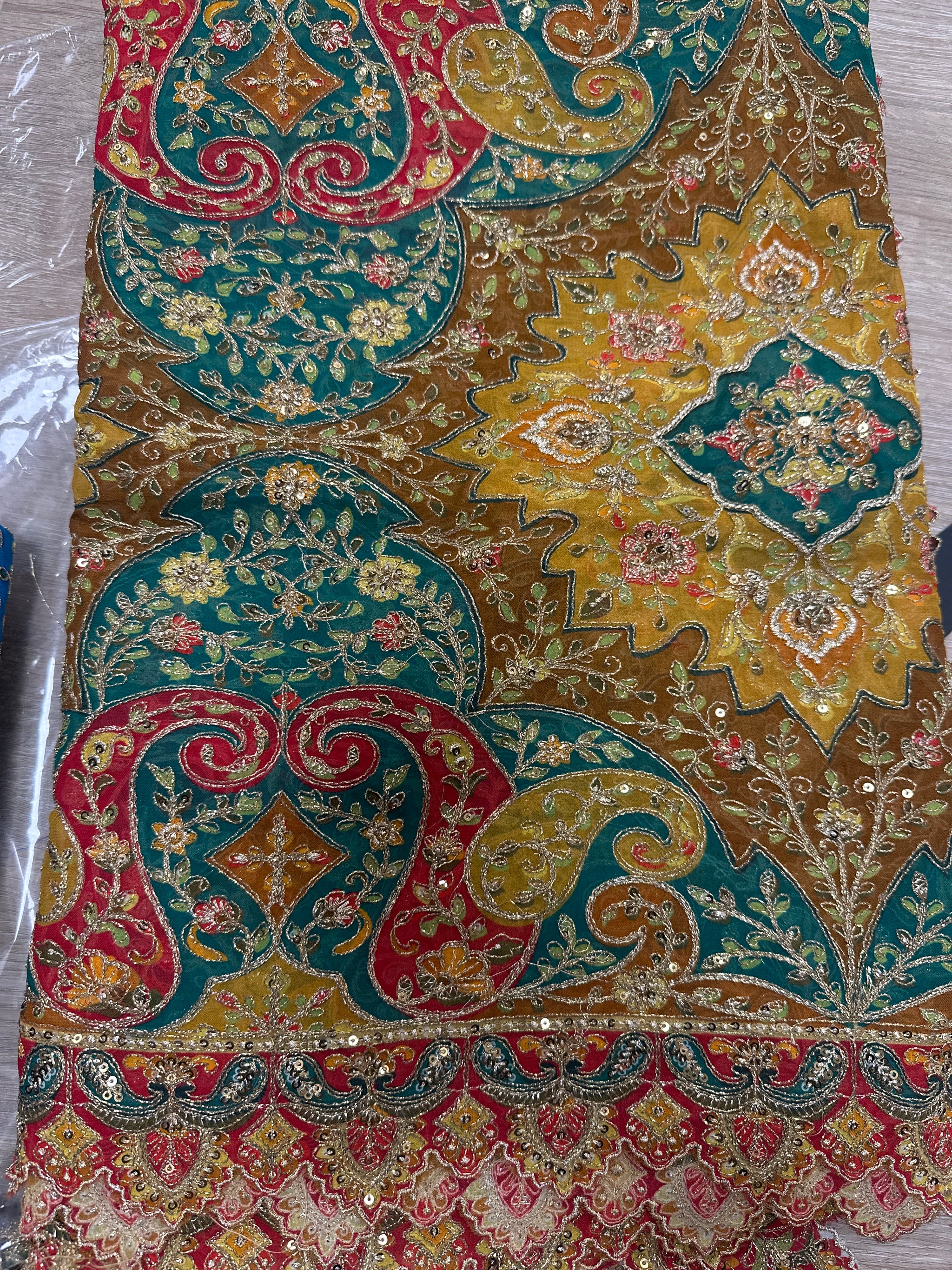 Beautiful Dupatta with Threadwork