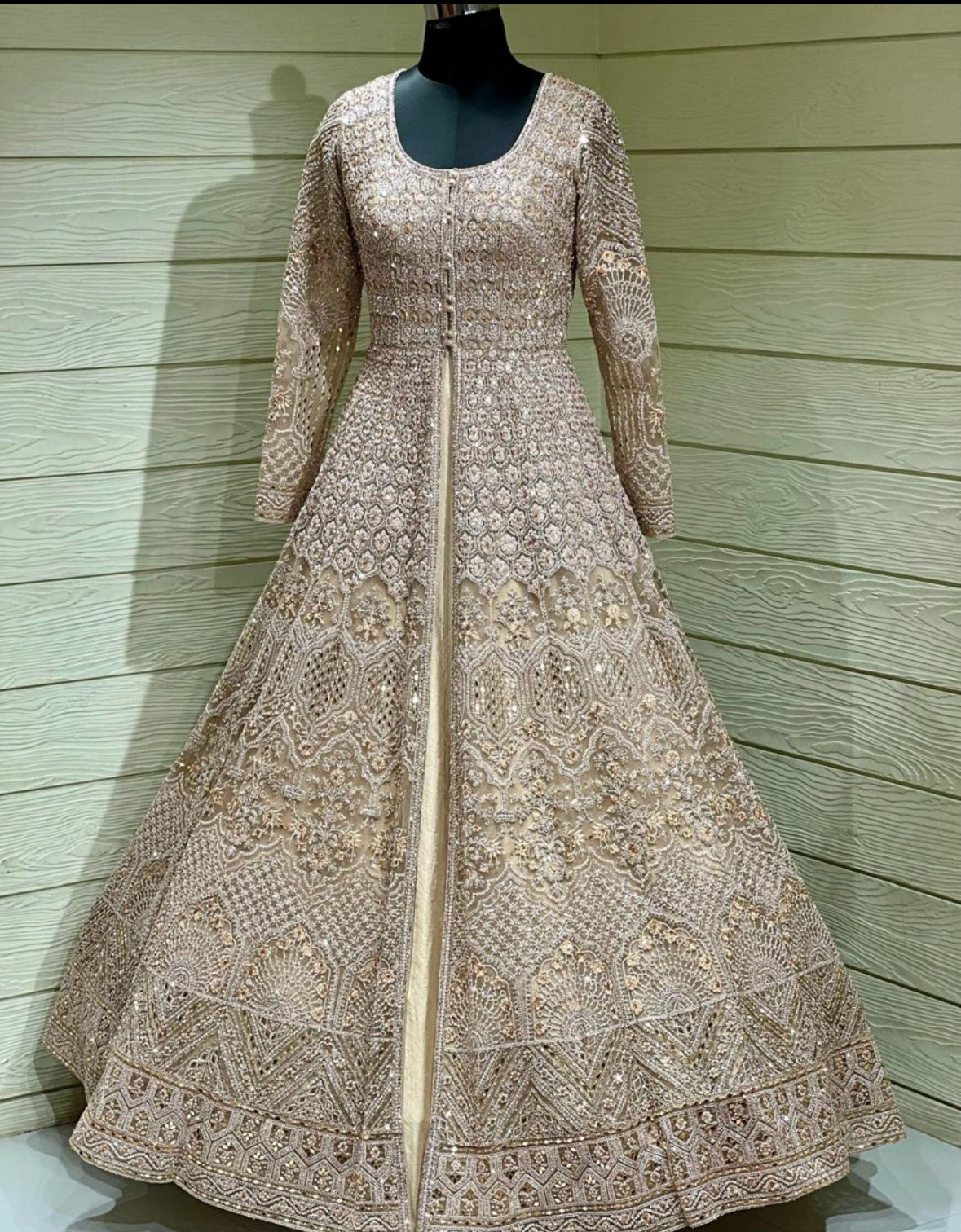 Enchanting Long Shirt Lehenga