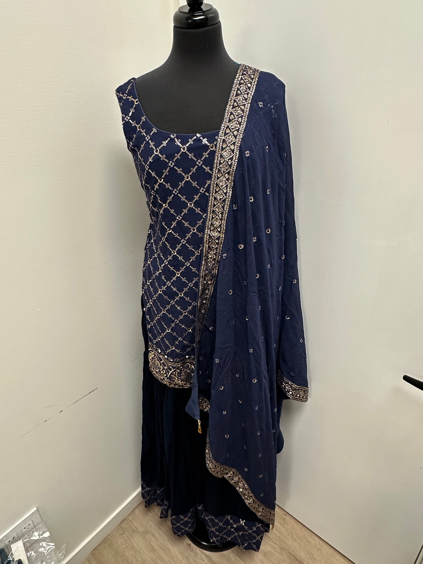 Sequence Gharara Suit