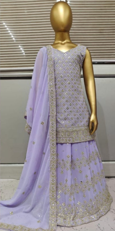 Girl's Sharara Suit