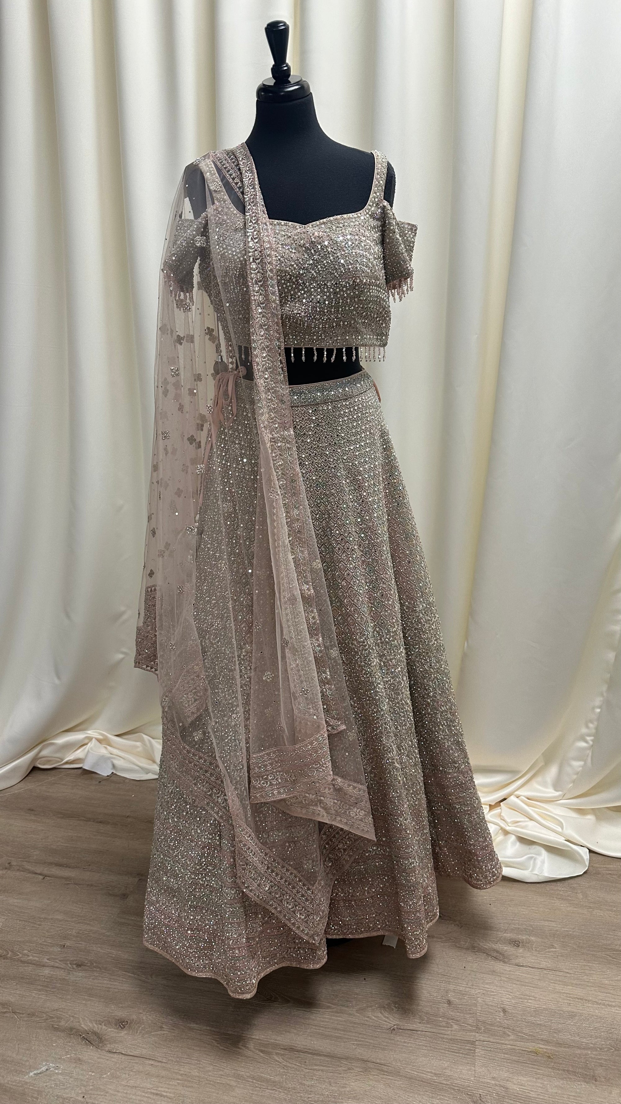 Heavy Embellished Lehenga Set