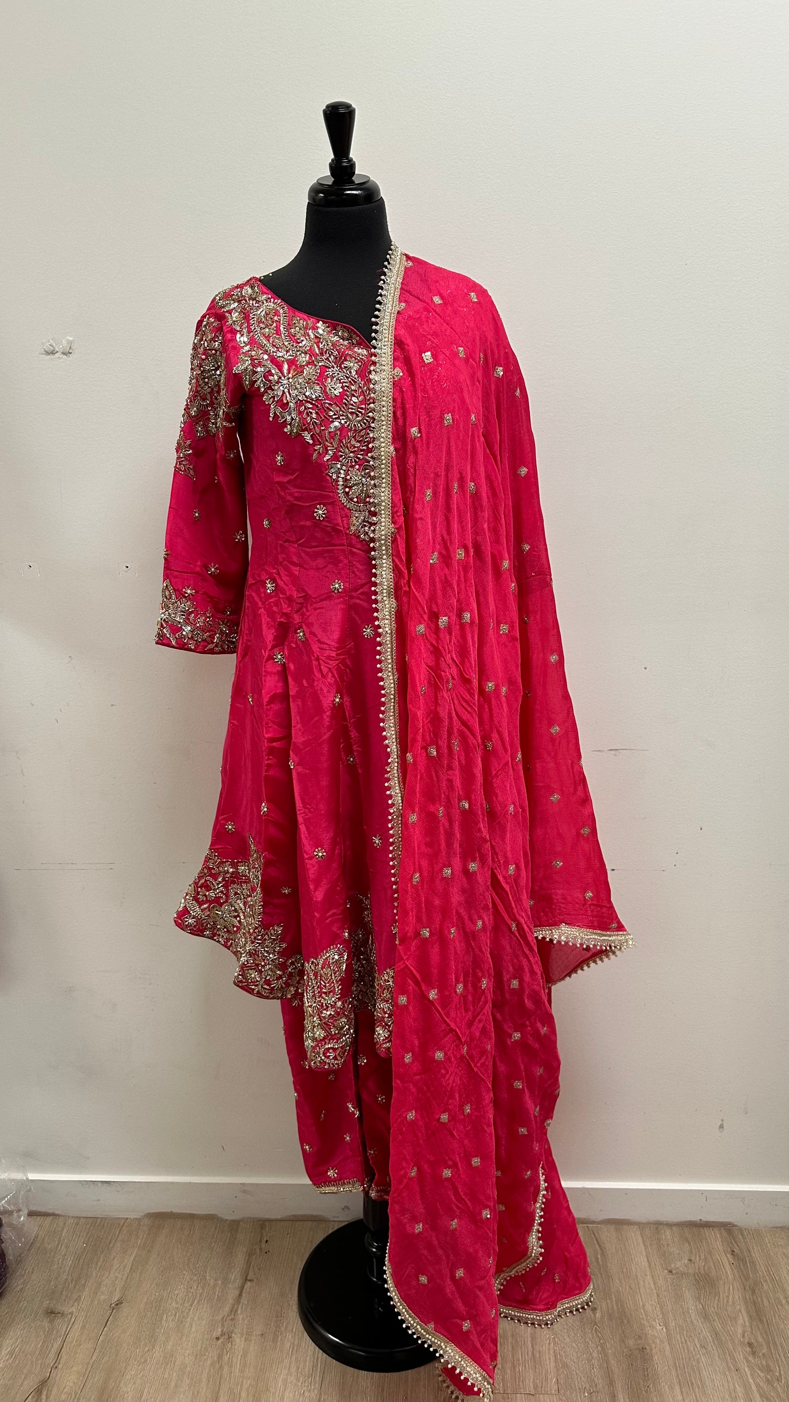 Stunning Anarkali with Salwar Suit