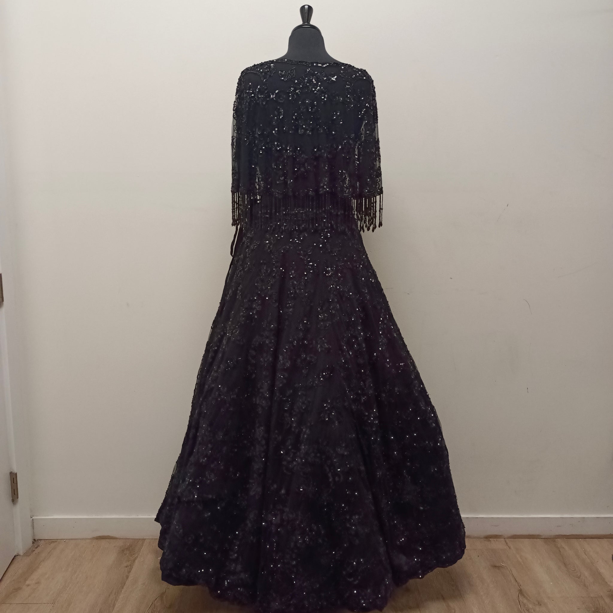 Dark Fall Artistic Lehenga