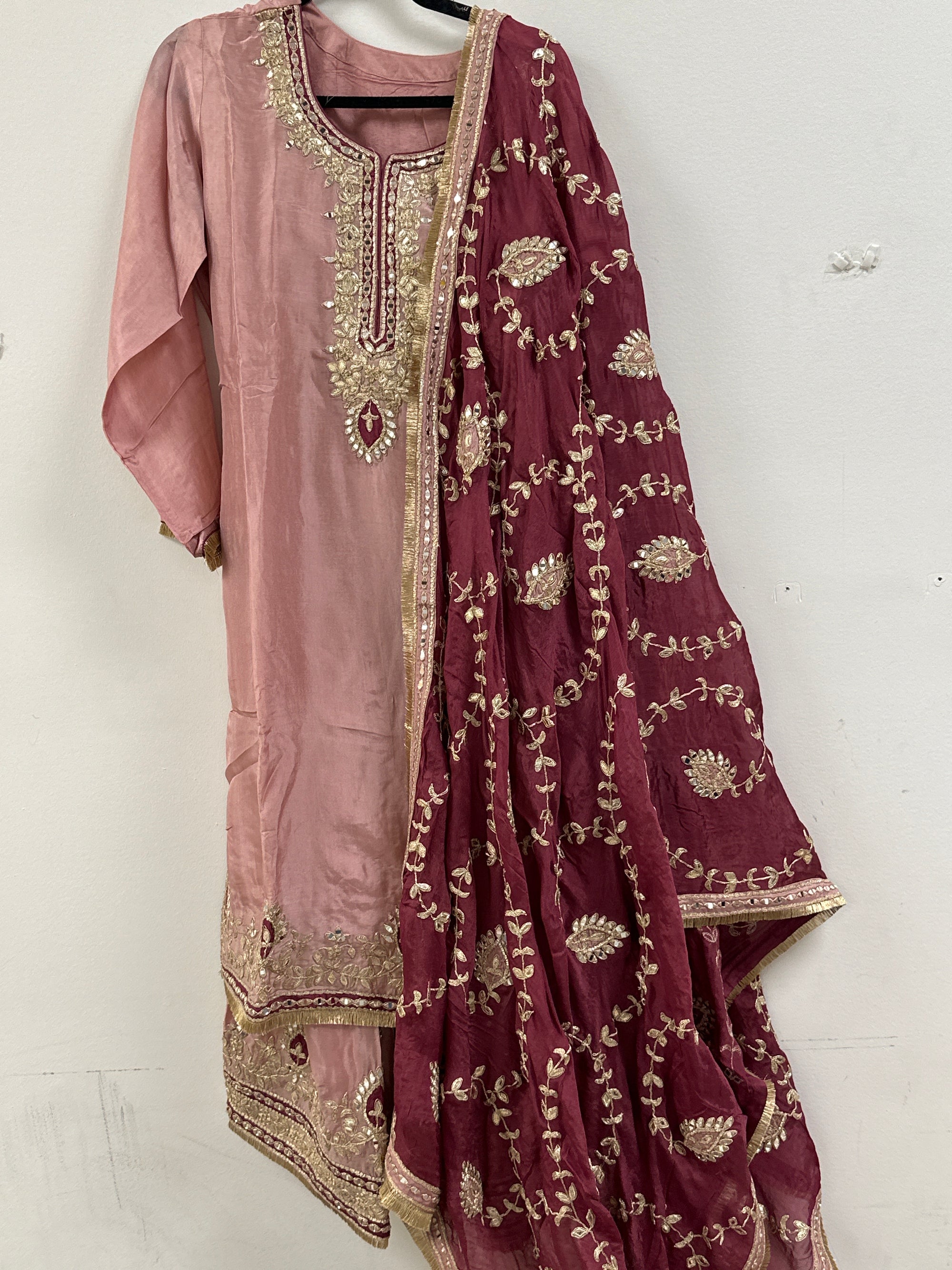 Mirror Work Sharara Suit