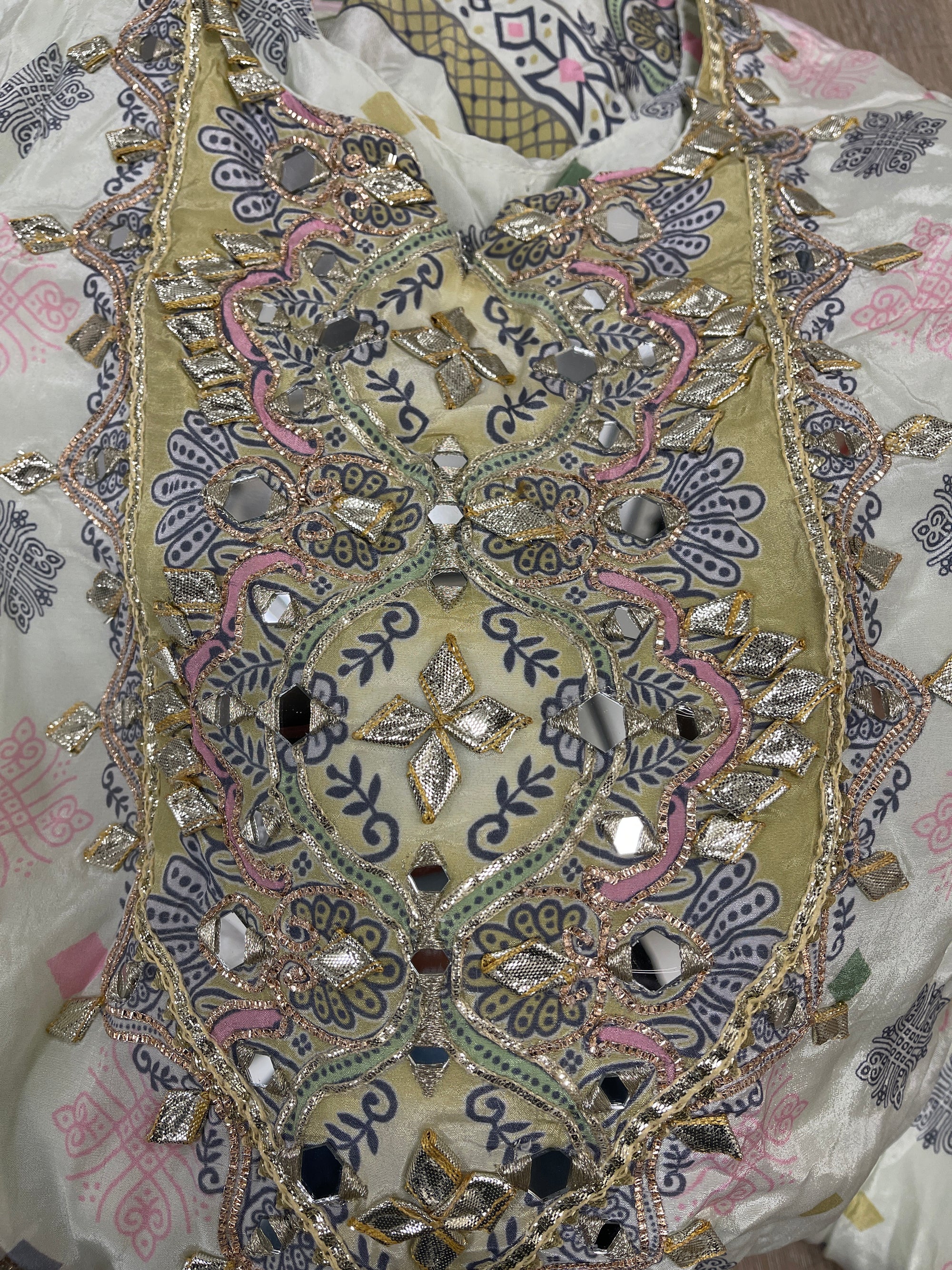 A Line Gharara Suit