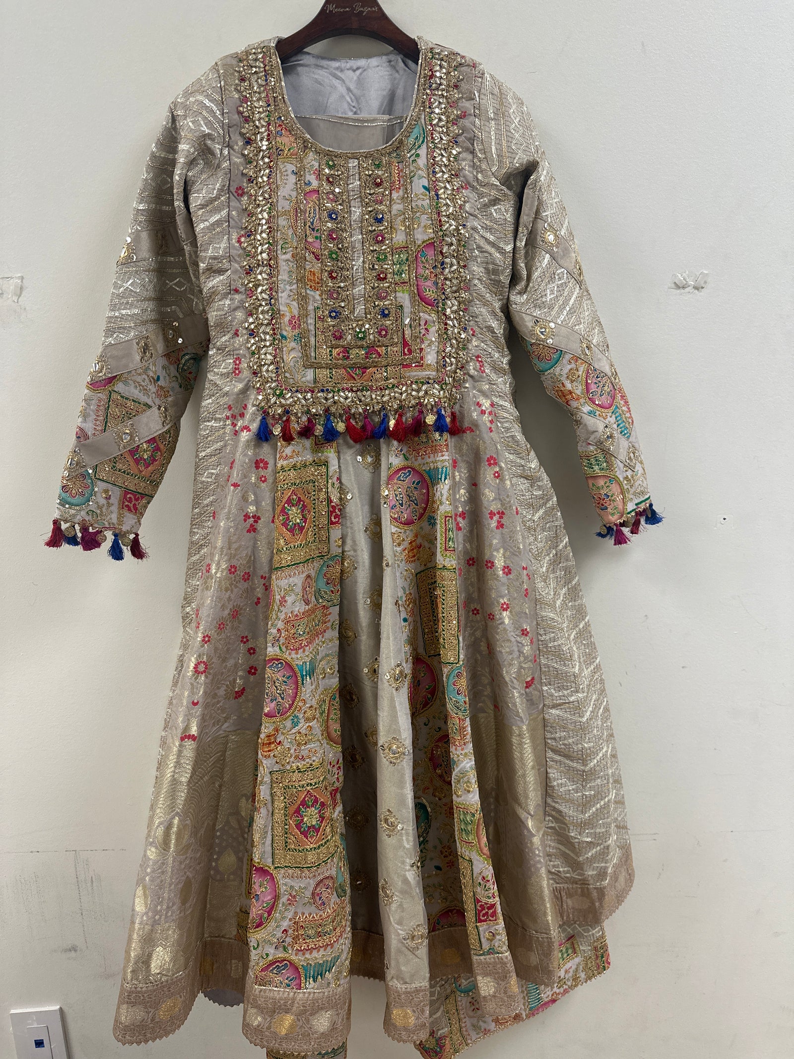 Heritage Look Anarkali with Plazzo