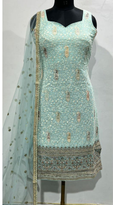 Chikankari Pajami Suit