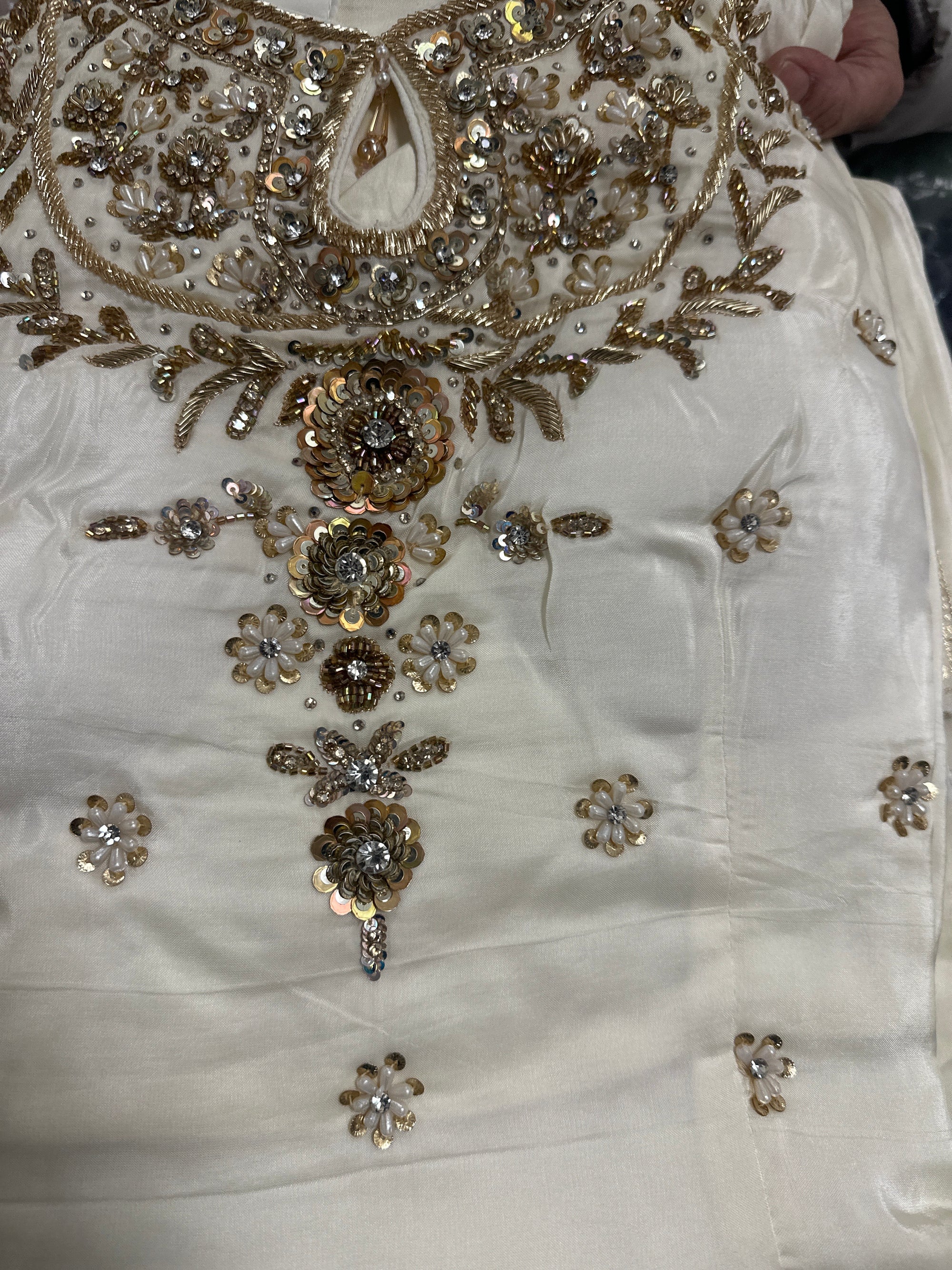 Embroided Sharara Suit