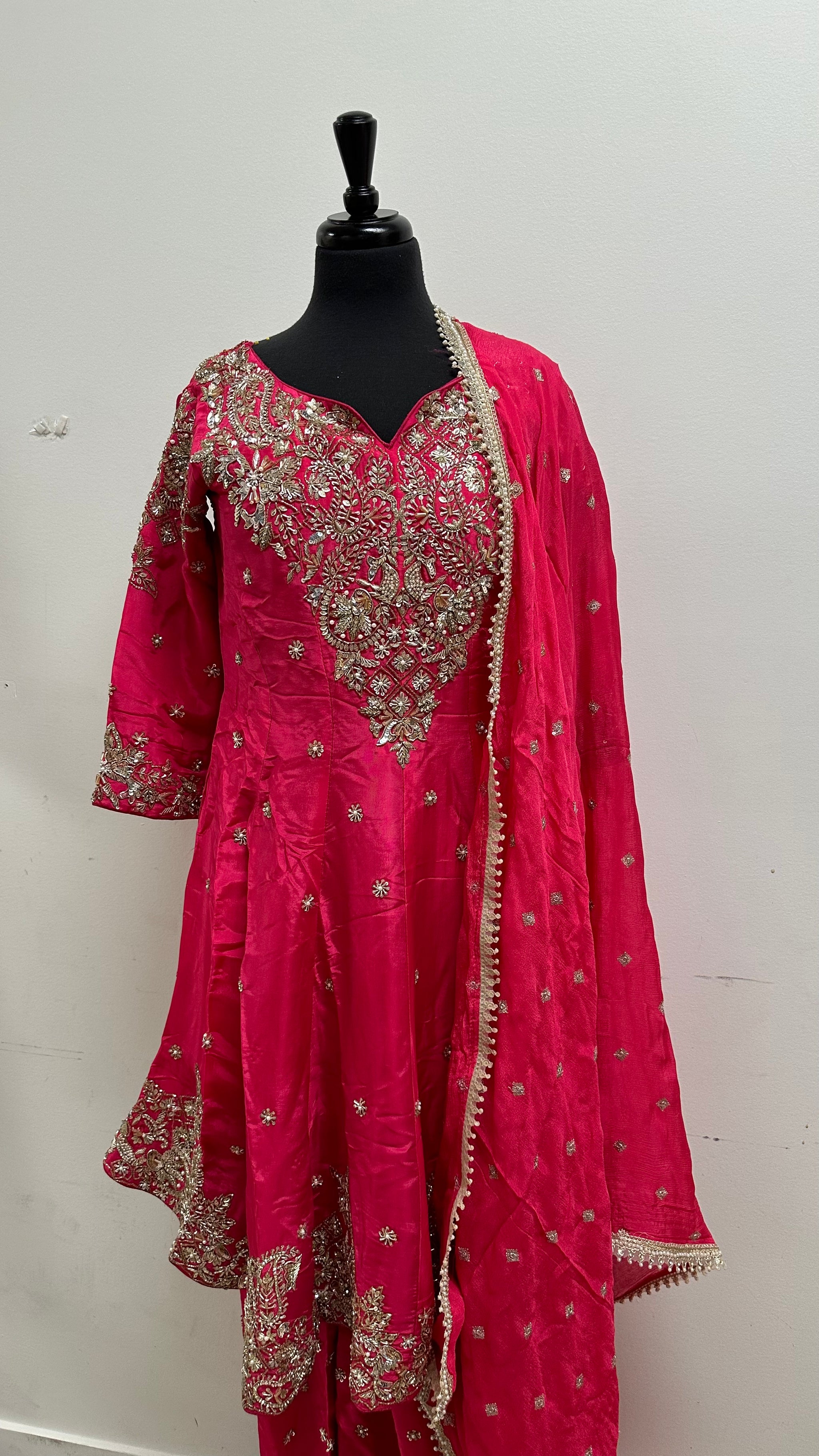 Stunning Anarkali with Salwar Suit