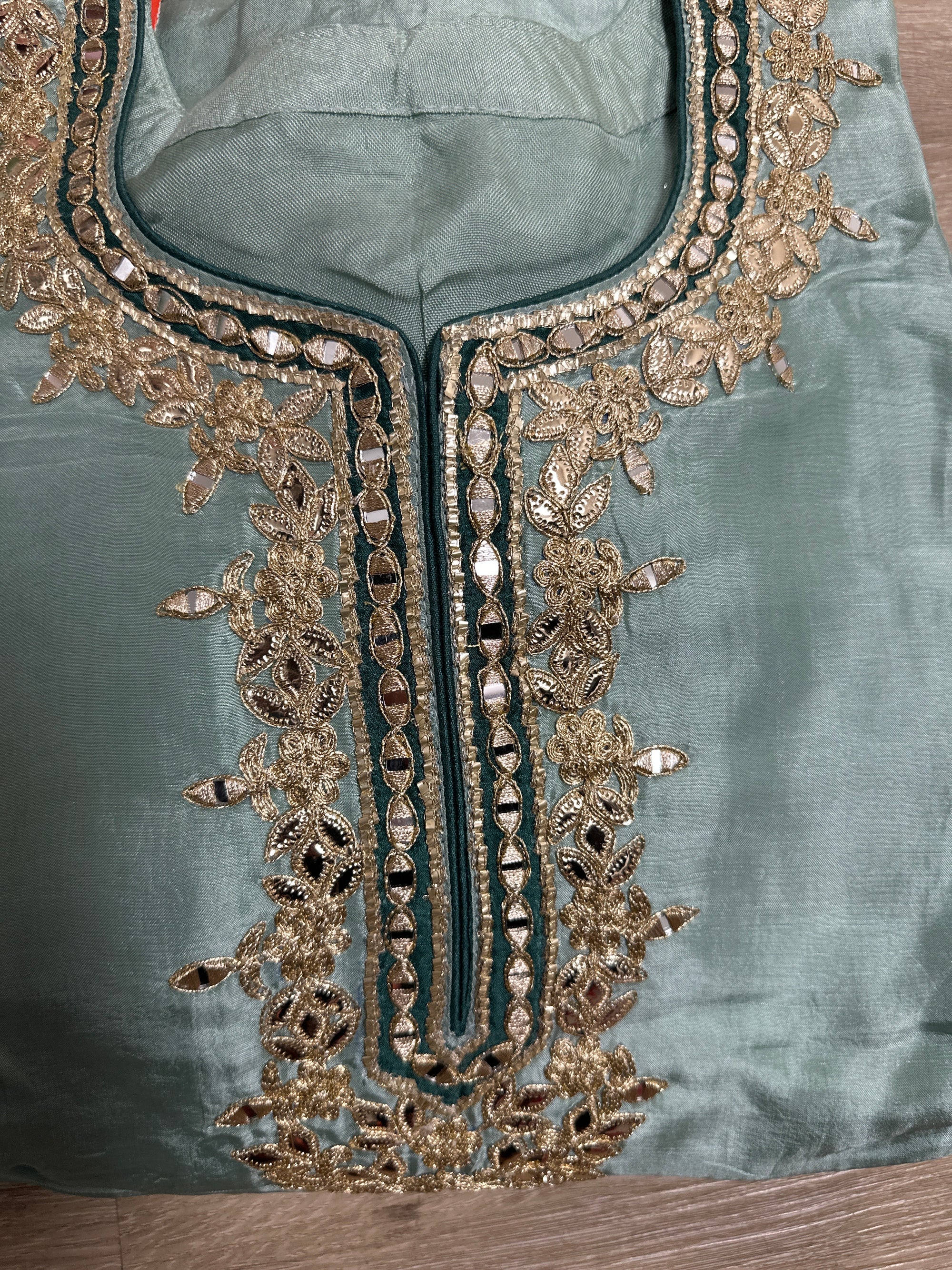 Mirror Work Sharara Suit