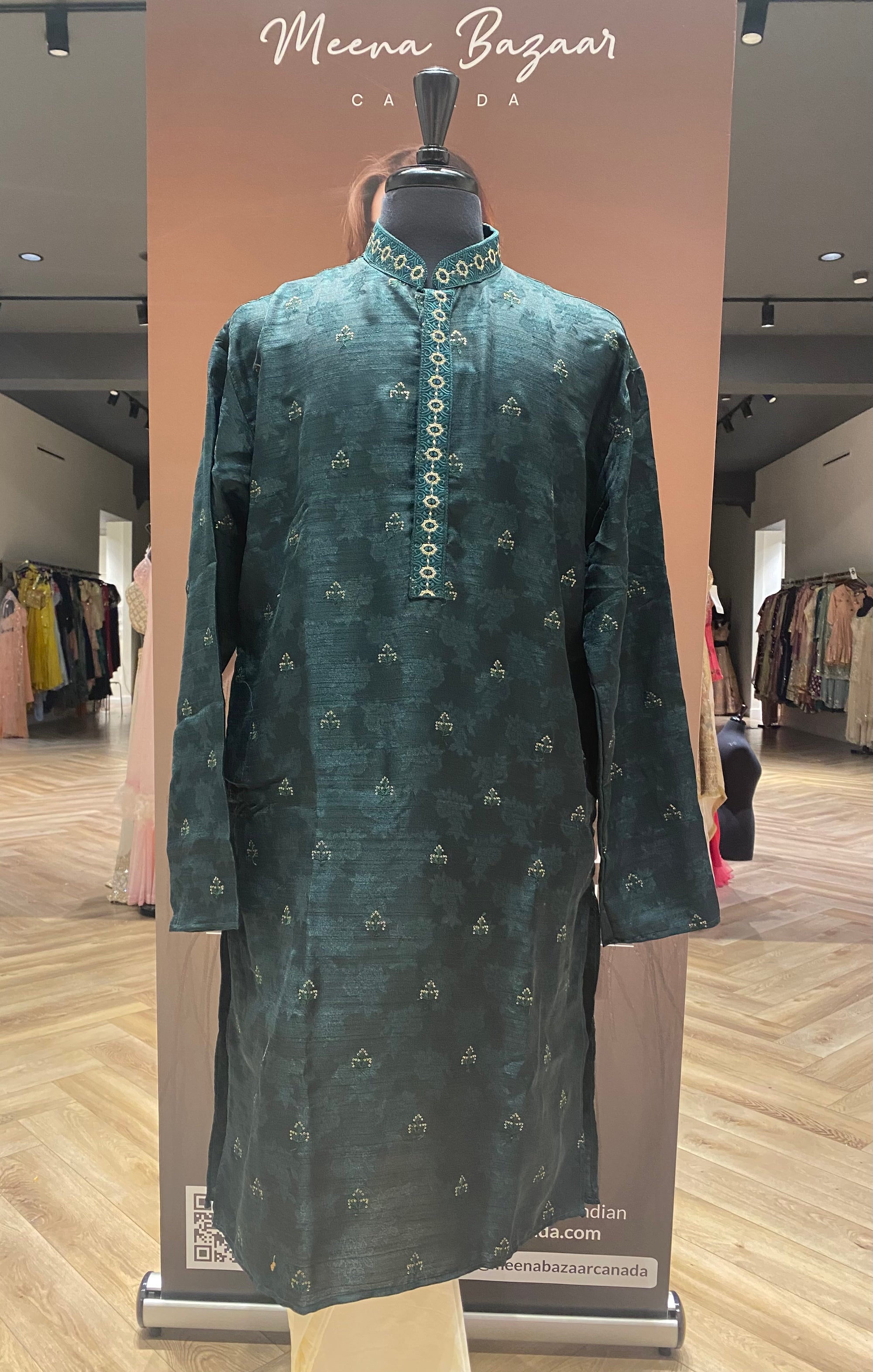 Embroidered Kurta Pajama