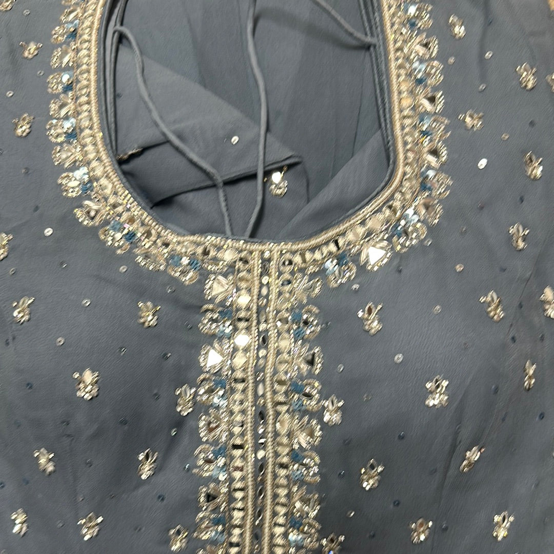 Mirror Work Sharara suit