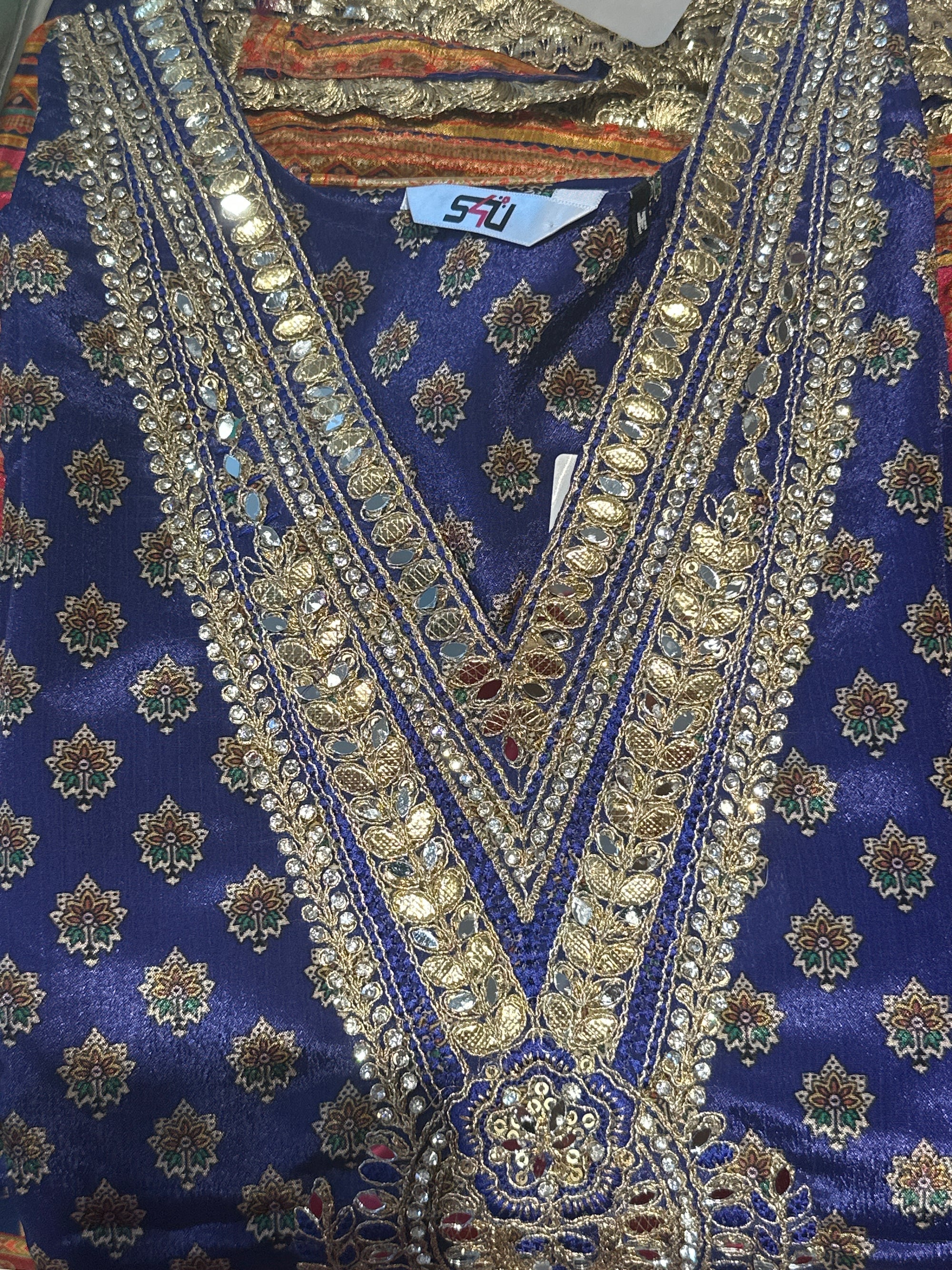 Printed Gharara Suit