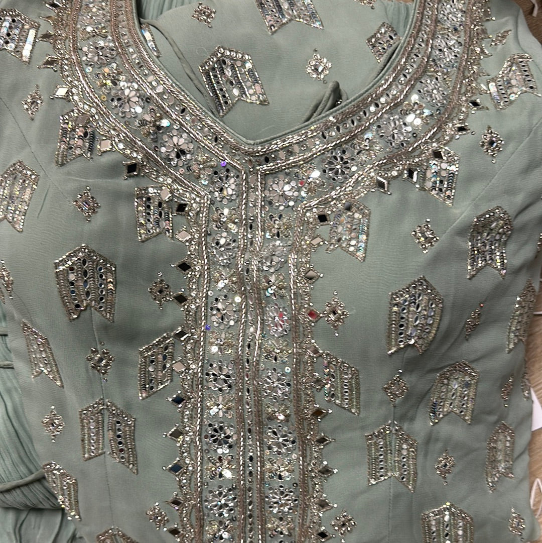 Mirror & Seq Work Sharara suit