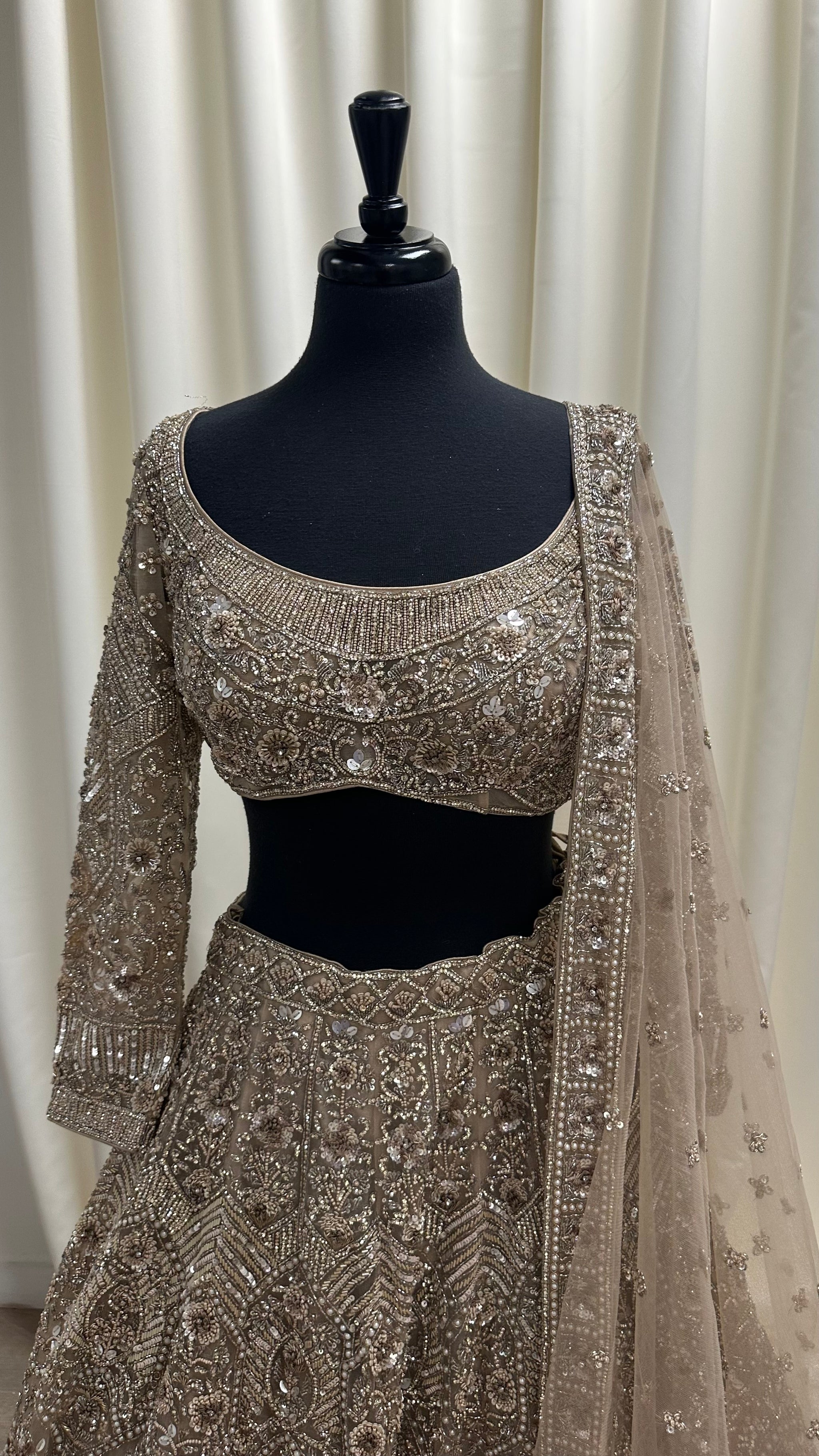 Elevated Lehenga with Full Sleeves