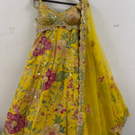 Playful Sangeet Lehenga