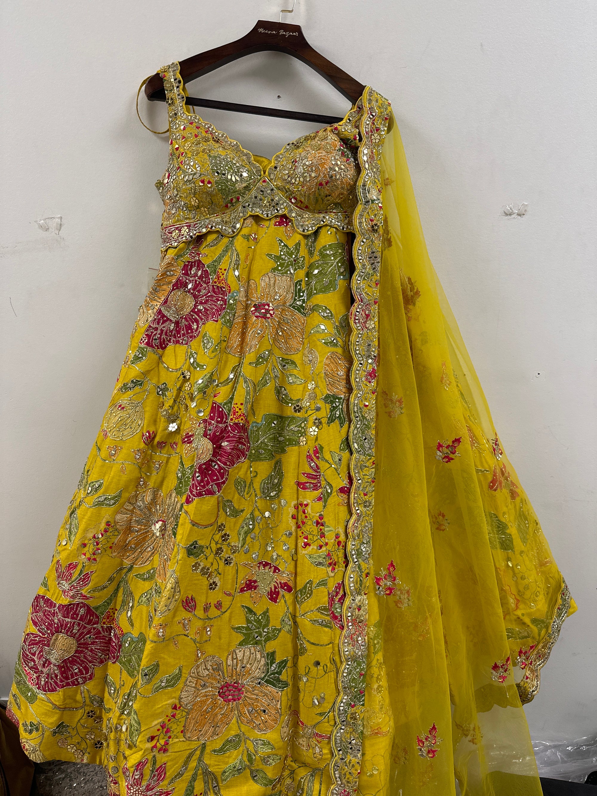 Playful Sangeet Lehenga