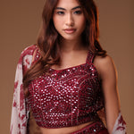 Sequined Blouse and Sharara