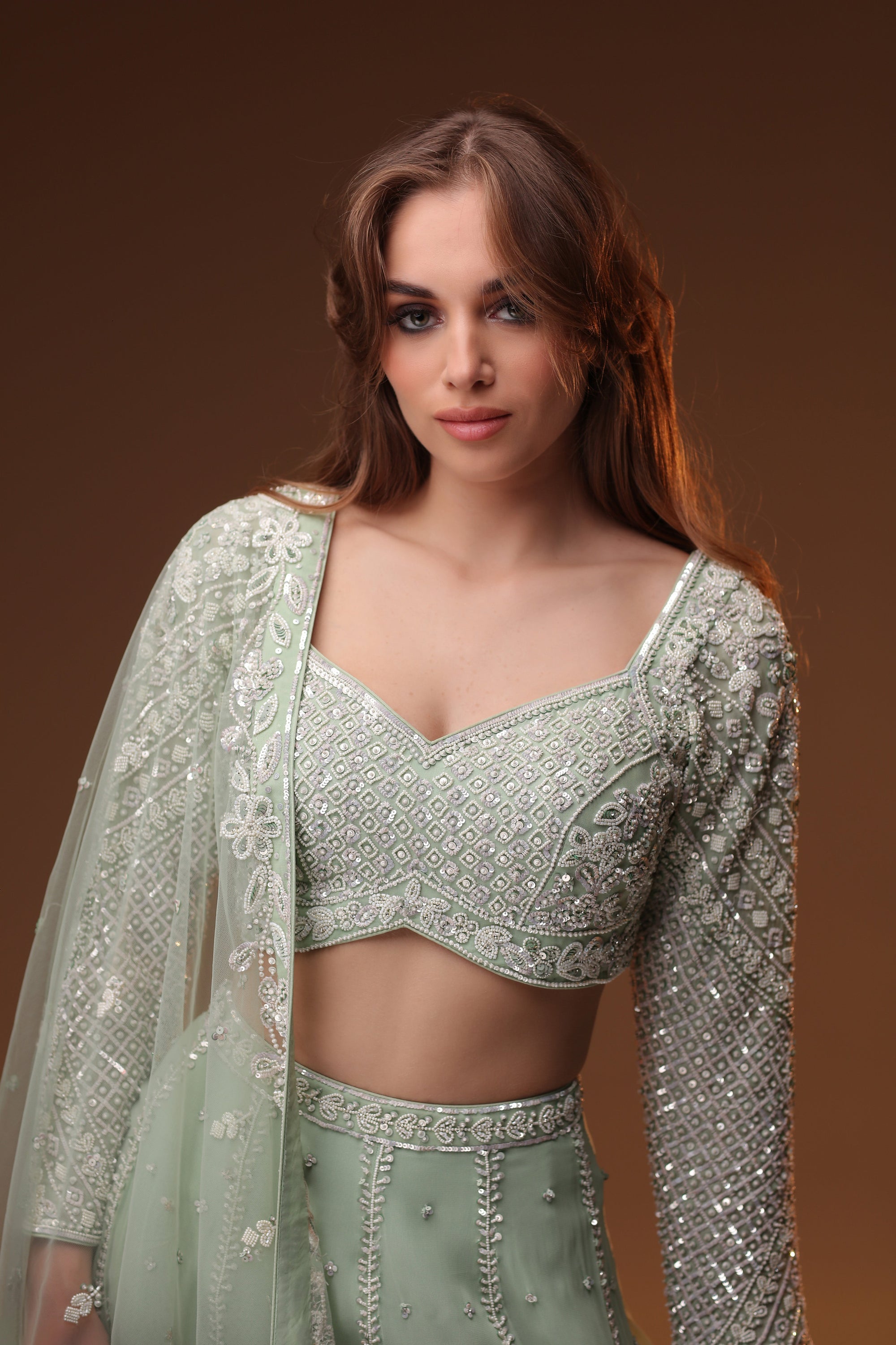 Elysian Pastel Lehnga