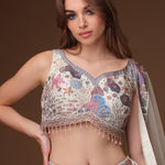 Paradise Embellished Lehenga with Croptop