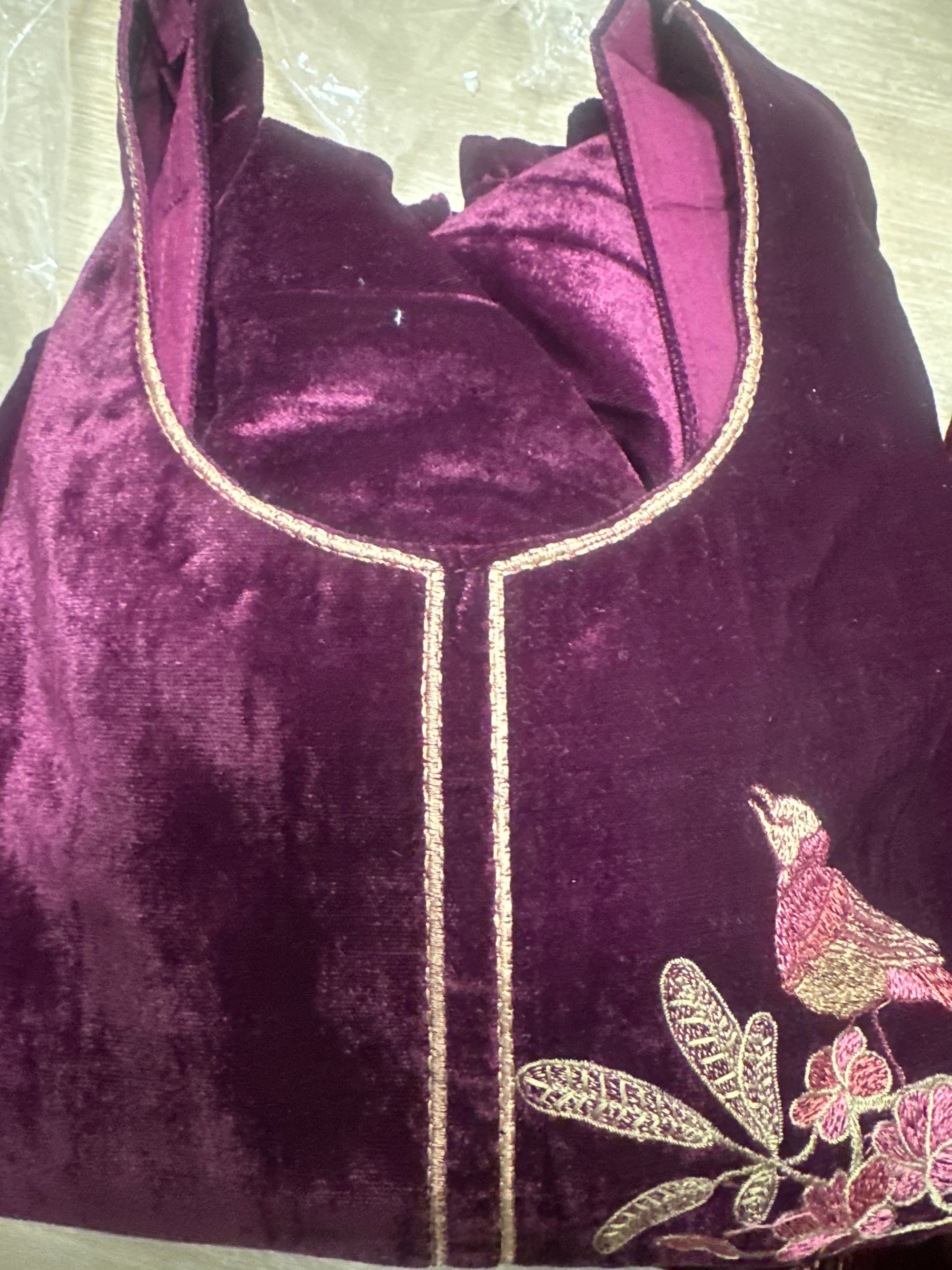 Threadwork Velvet Suit