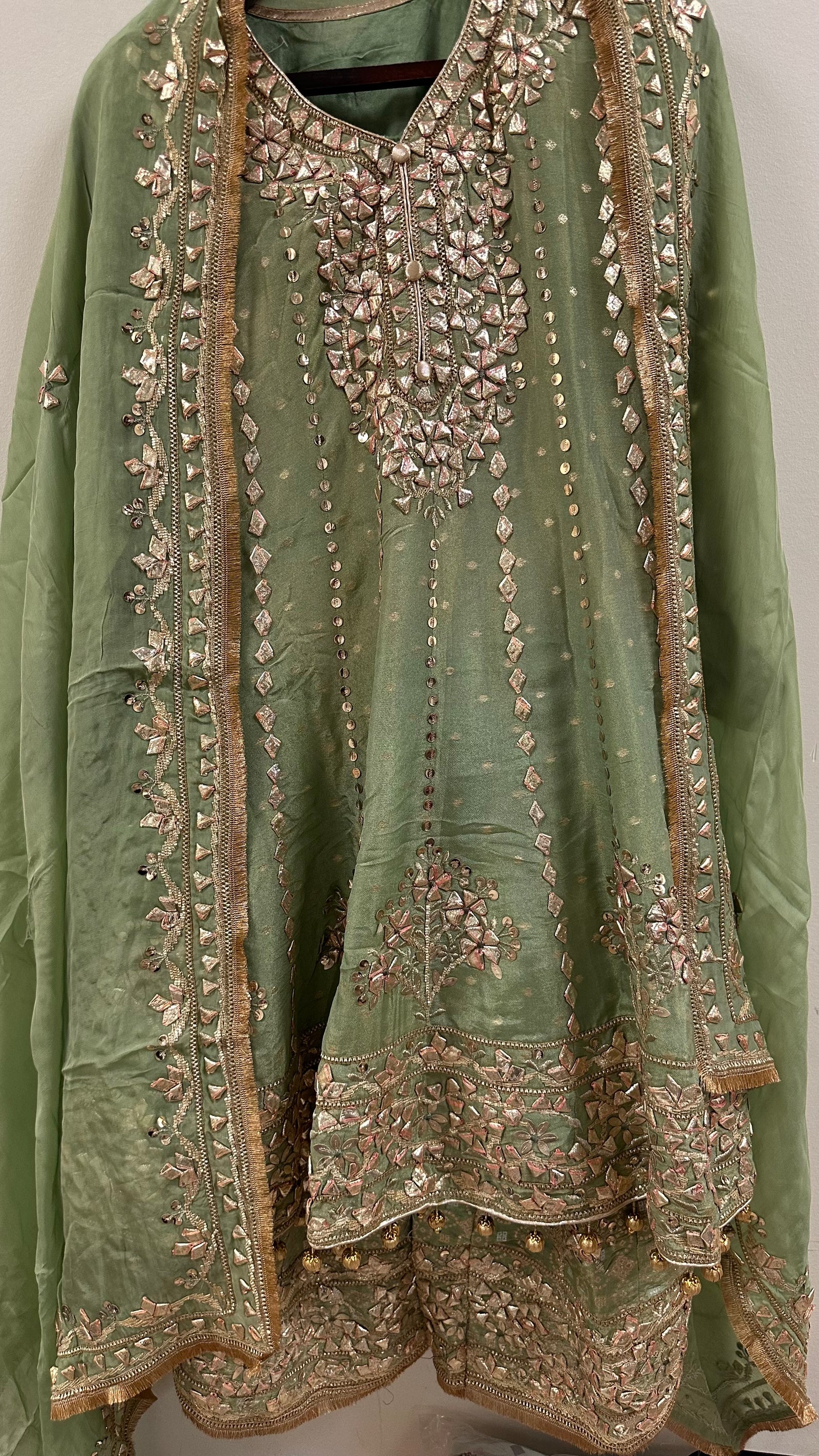 Gotta Patti Anarkali With Sharara