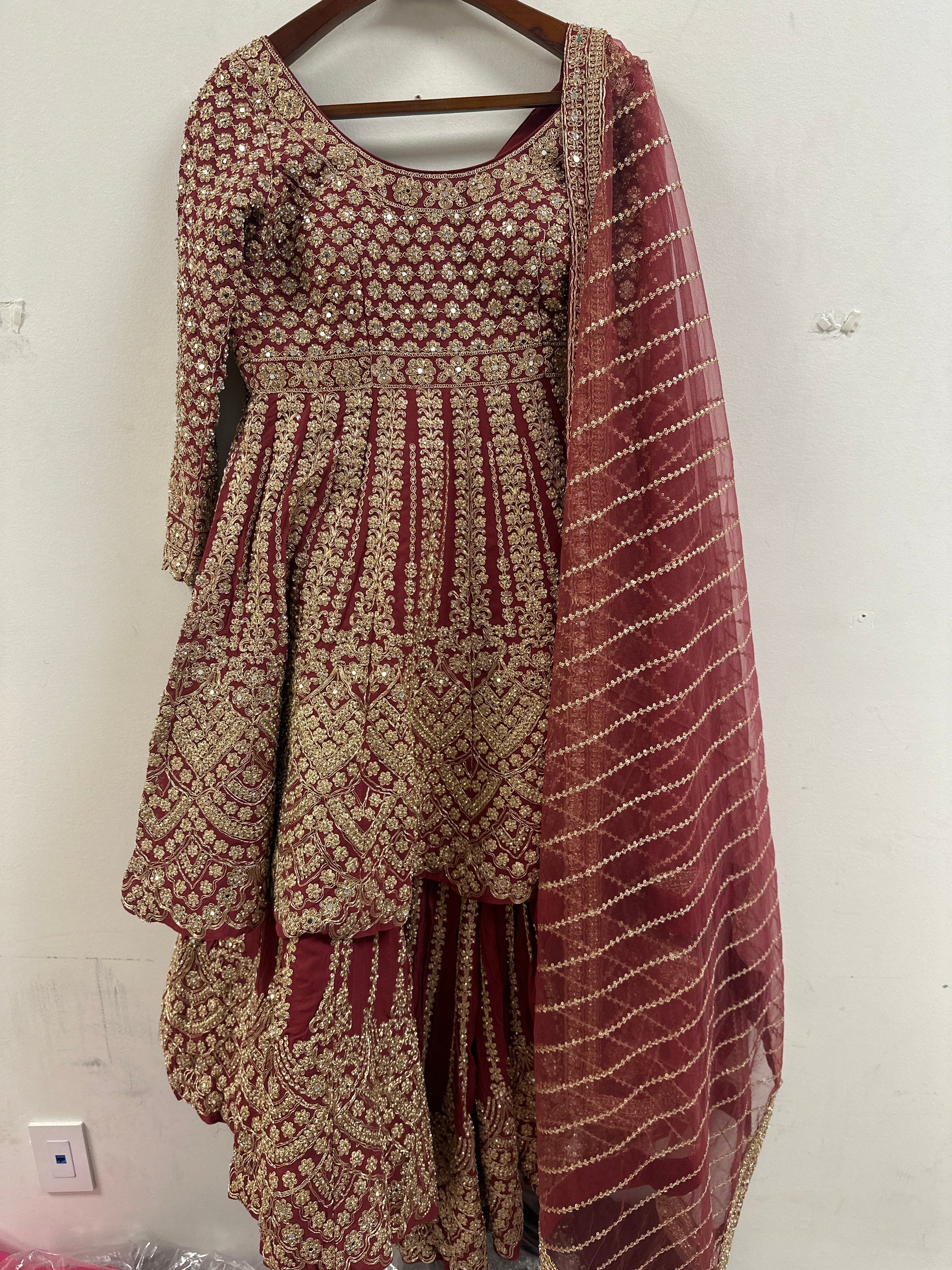 Captivating Anarkali with Lehenga