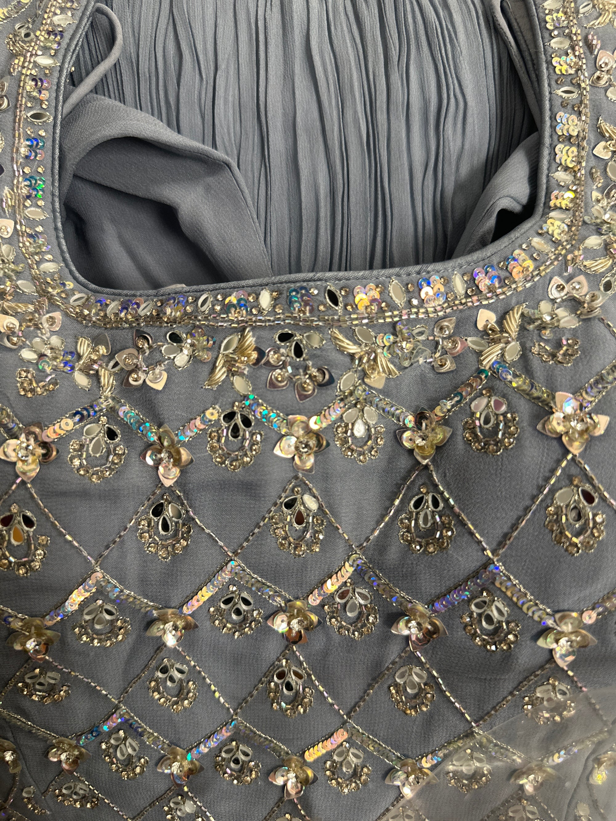 Mirror Work Sharara Suit