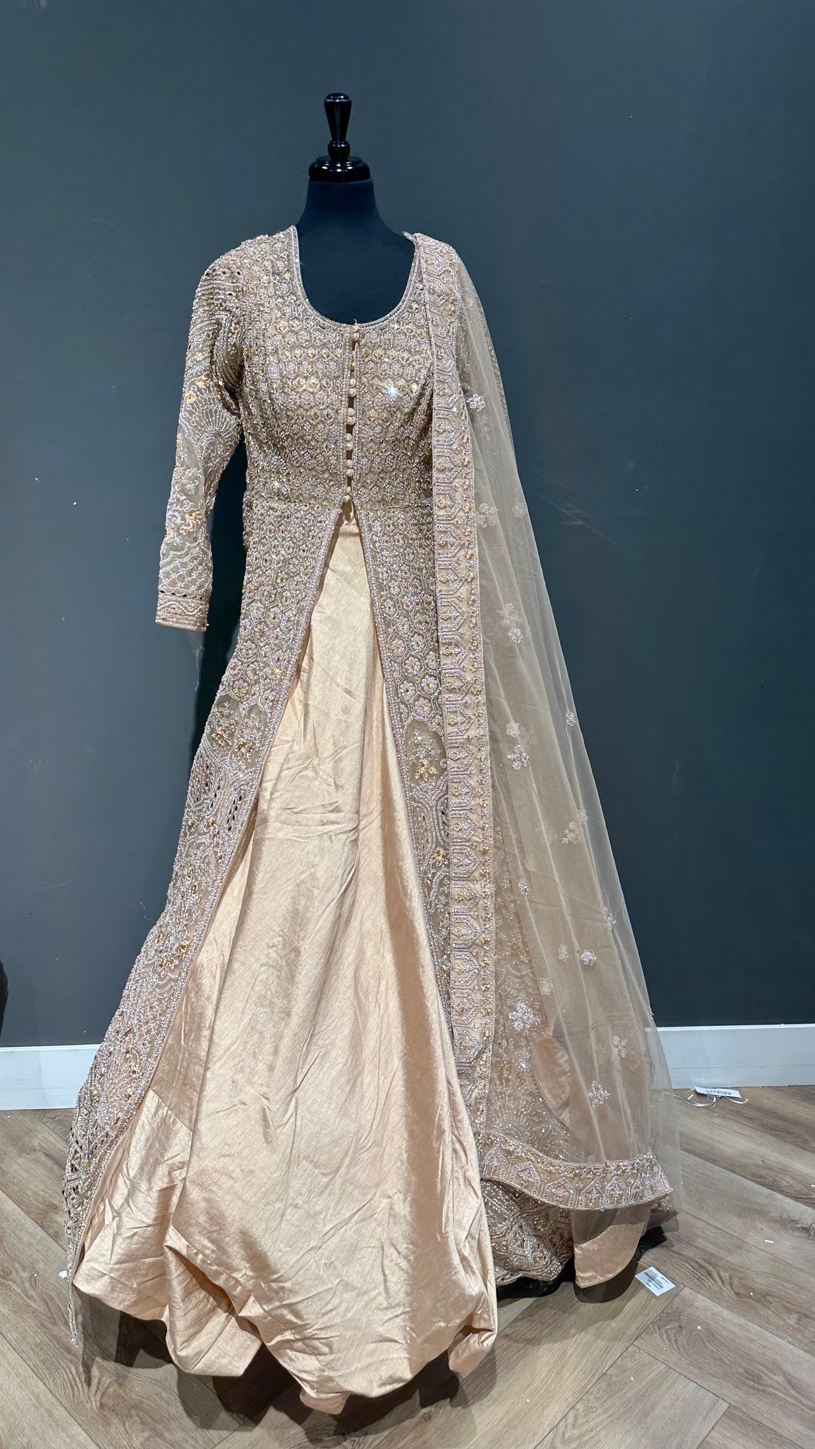 Enchanting Long Shirt Lehenga