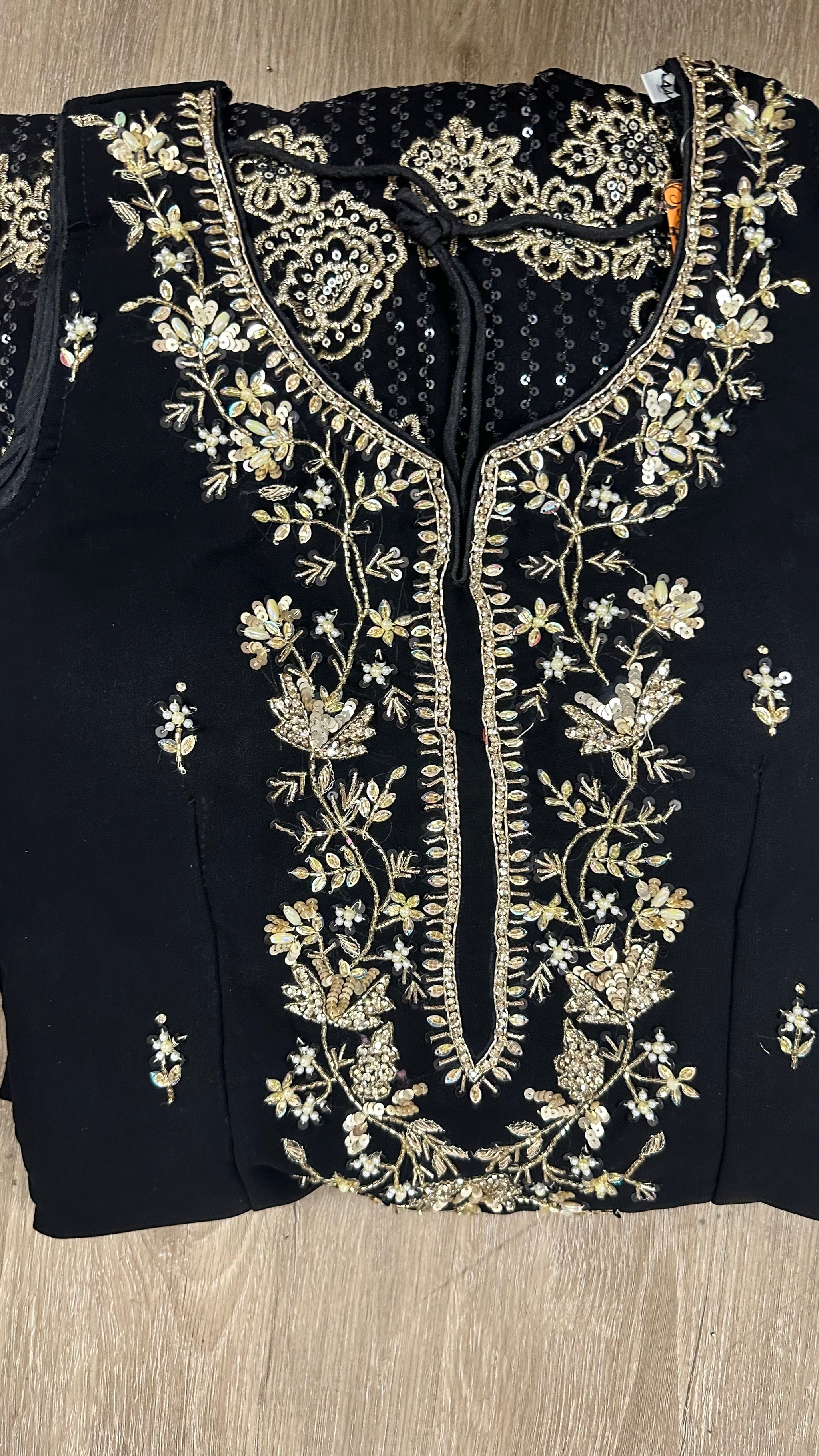 Embellished Gharara Suit