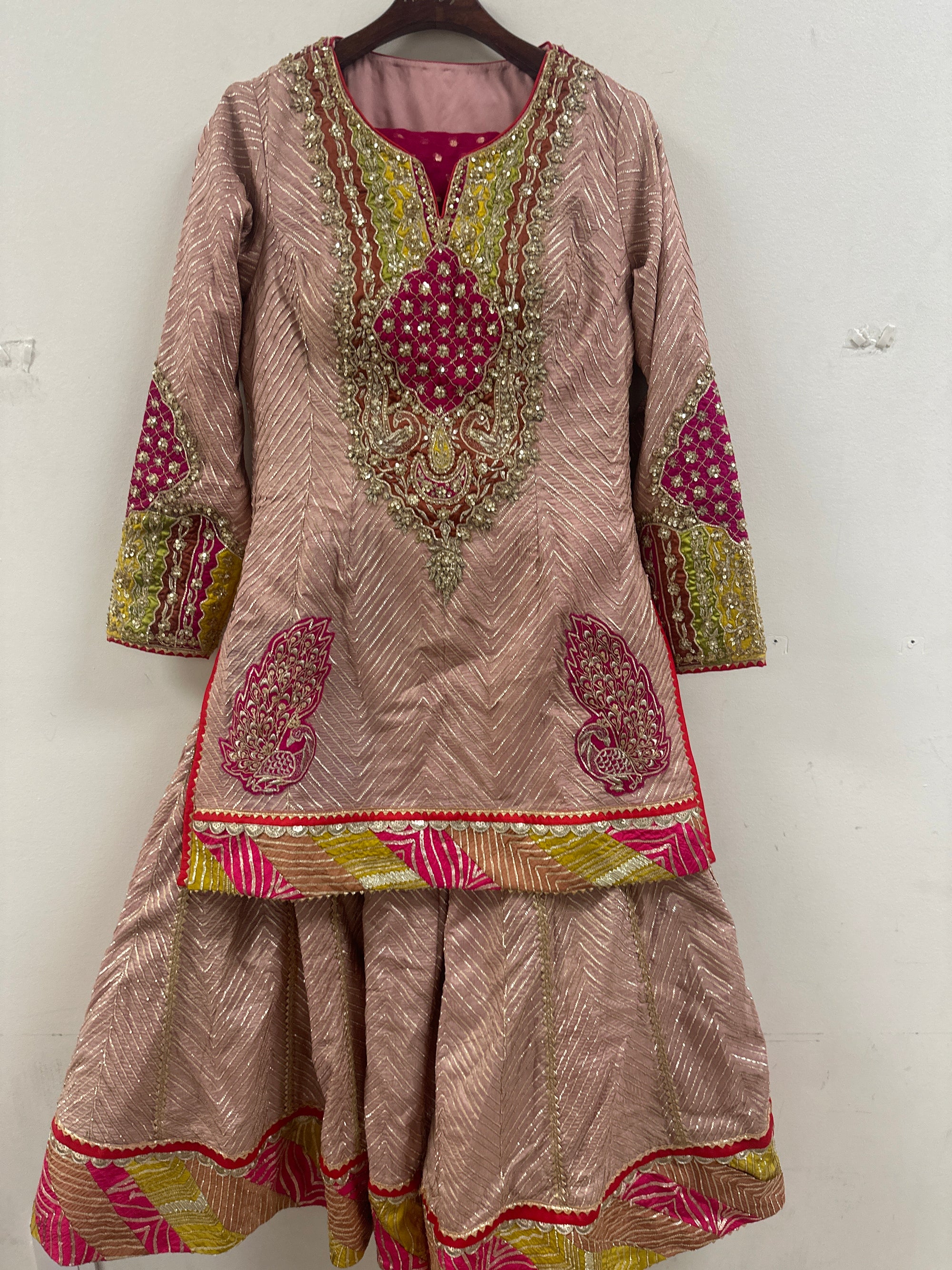 Astonishing Gharara Suit with Gotta Work