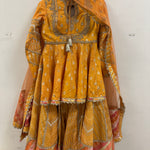 Heavy Banarasi Gharara Suit with Peplum