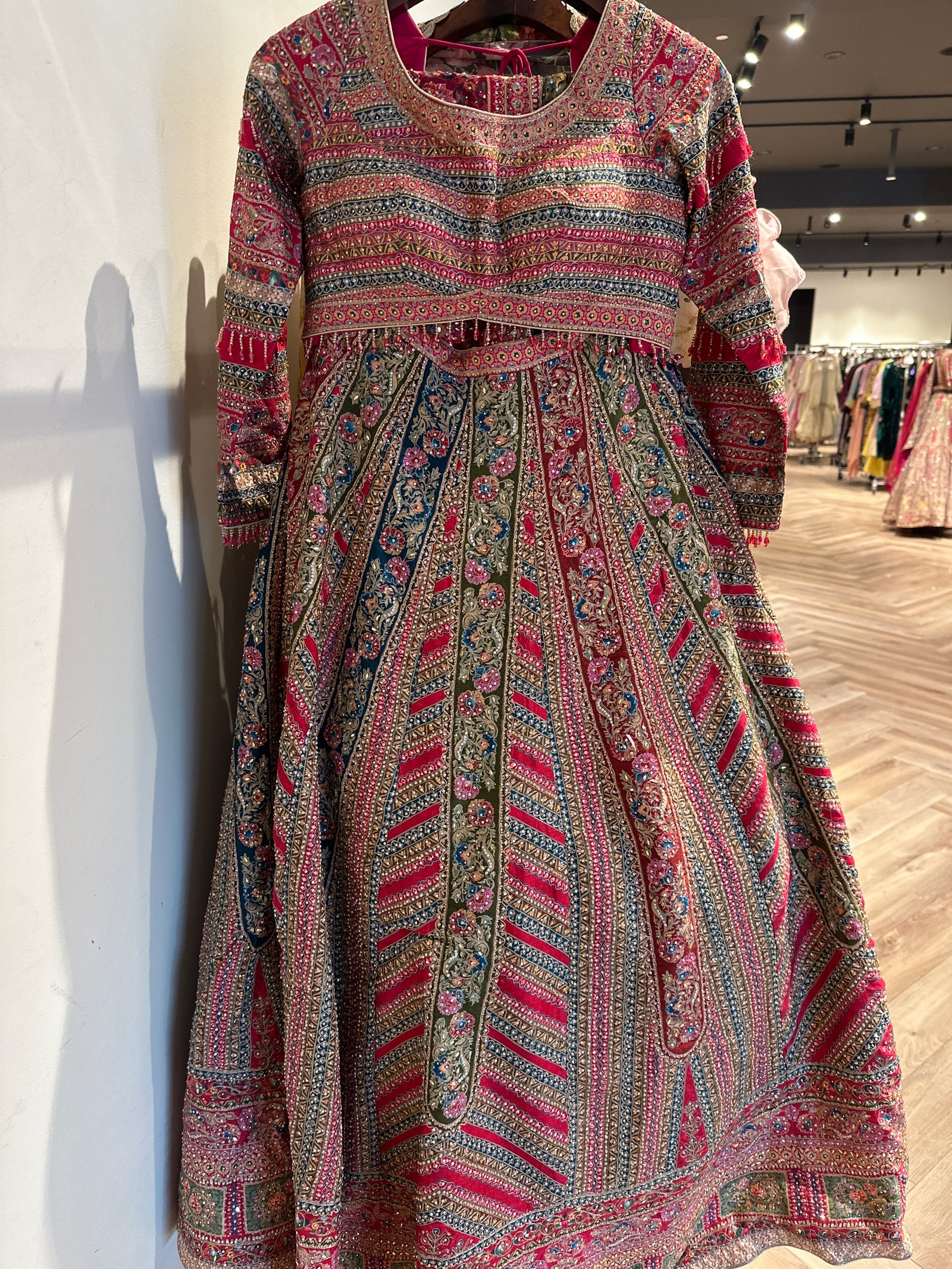 Enigmatic Jaggo Lehenga