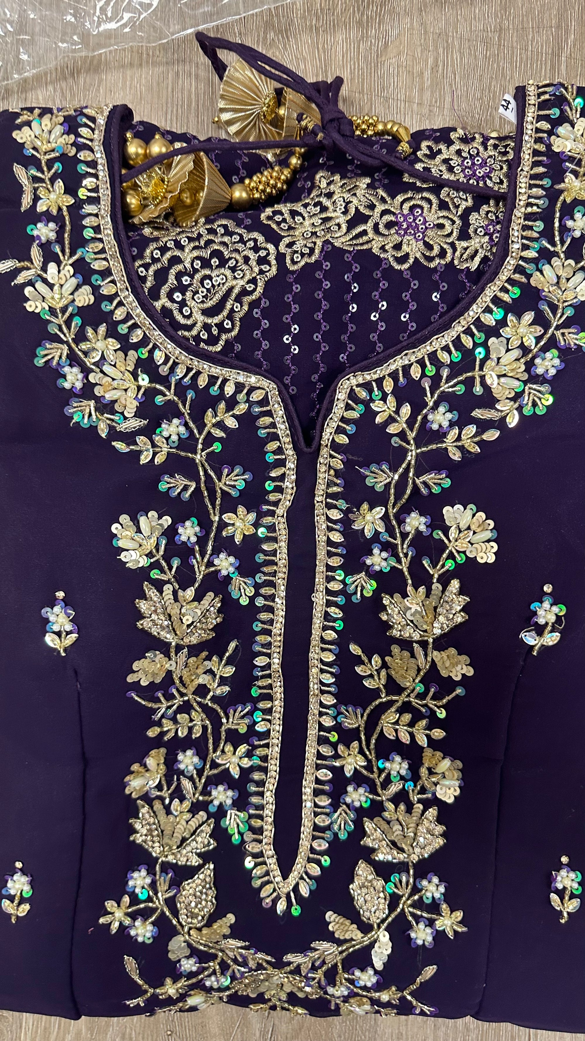 Embellished Gharara Suit